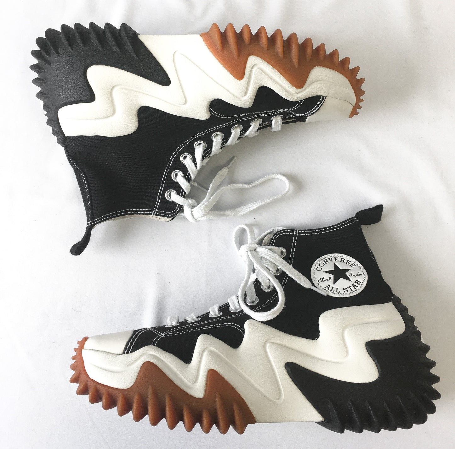 Converse Black Run Star Motion Hi Sneakers, Women's Sz. 8, Men's Sz. 6.5
