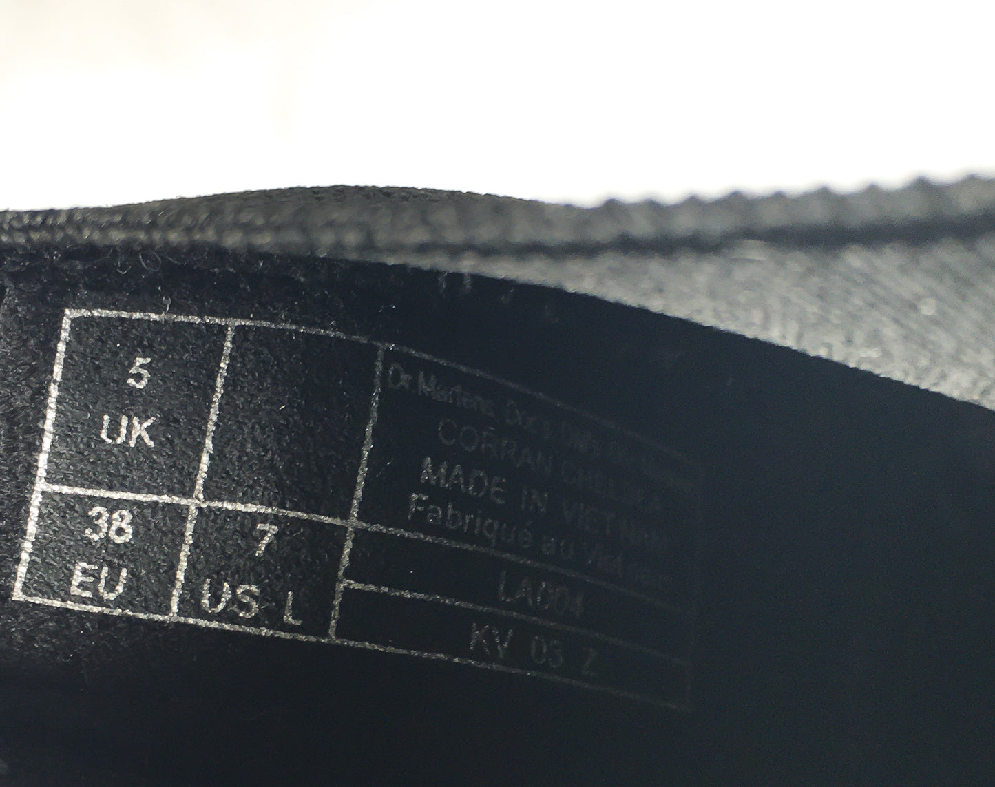 Dr. Martens Corran Chelsea Black Platform Boots, Women's Sz. 7