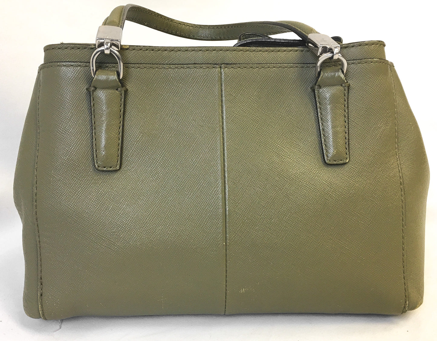 Coach Madison Mini Christie Carryall Olive Green Top Handle, Style 30402