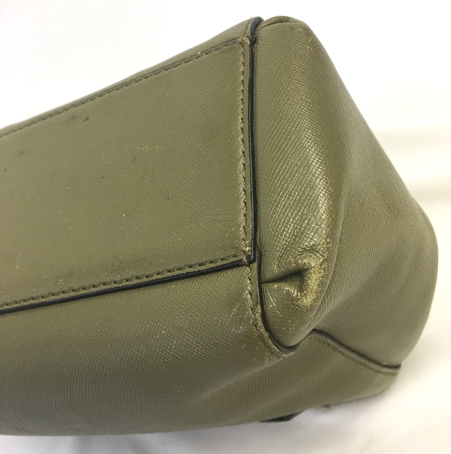 Coach Madison Mini Christie Carryall Olive Green Top Handle, Style 30402