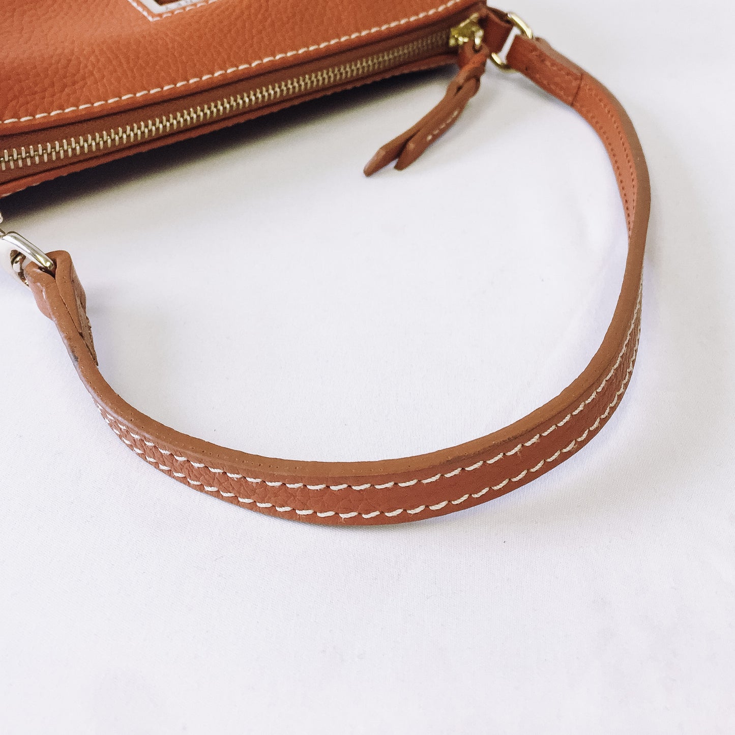 Dooney & Bourke Saffiano Lexi Brown Crossbody Purse, Shoulder Bag