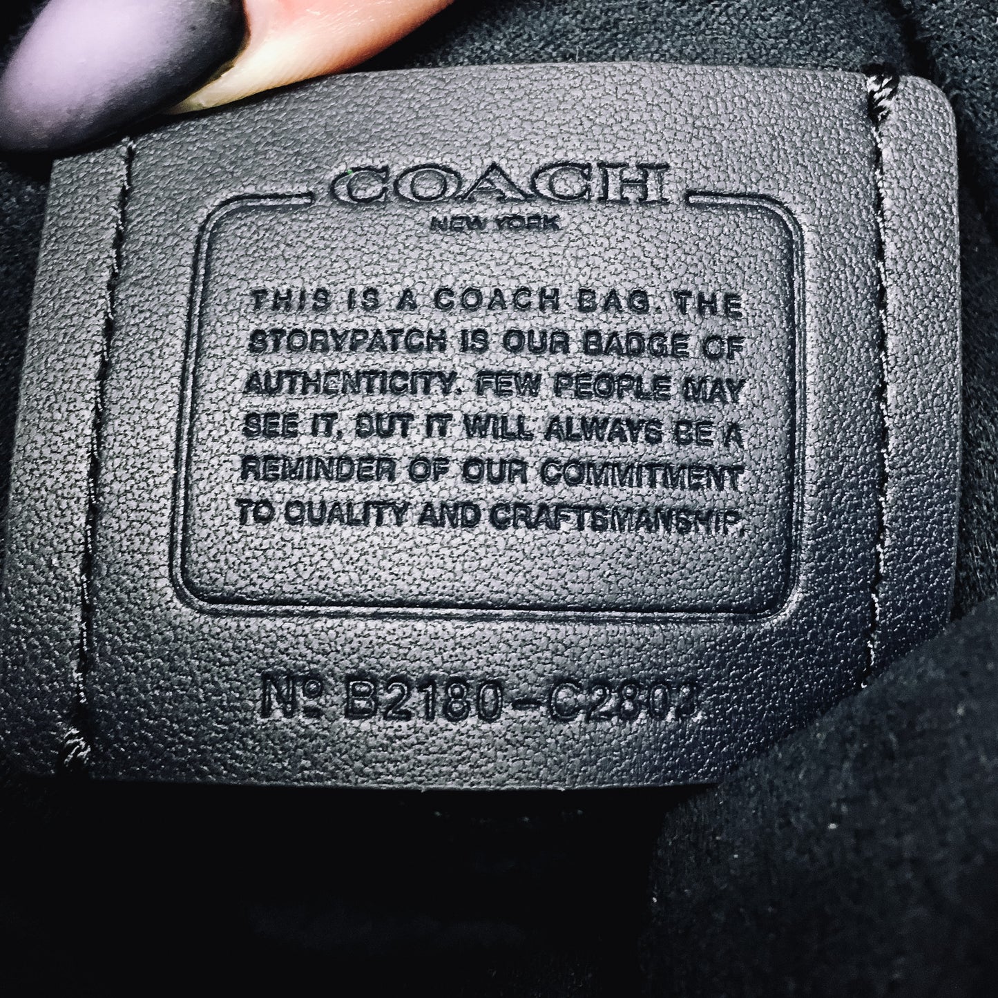 COACH Horse and Carriage Georgie Saddlebag Quilted Purse