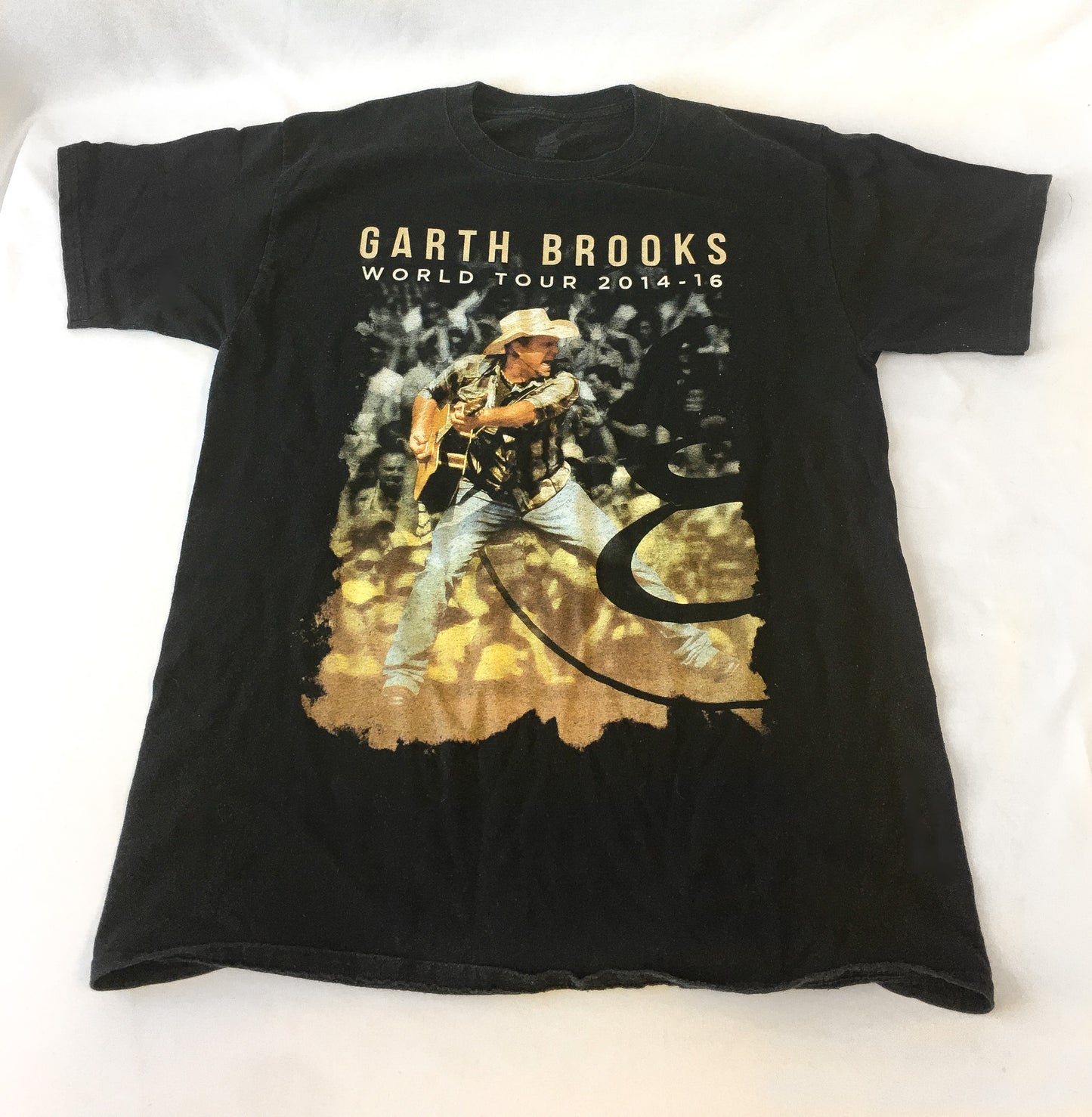 Garth Brooks Black Tour Concert T-Shirt, Sz M