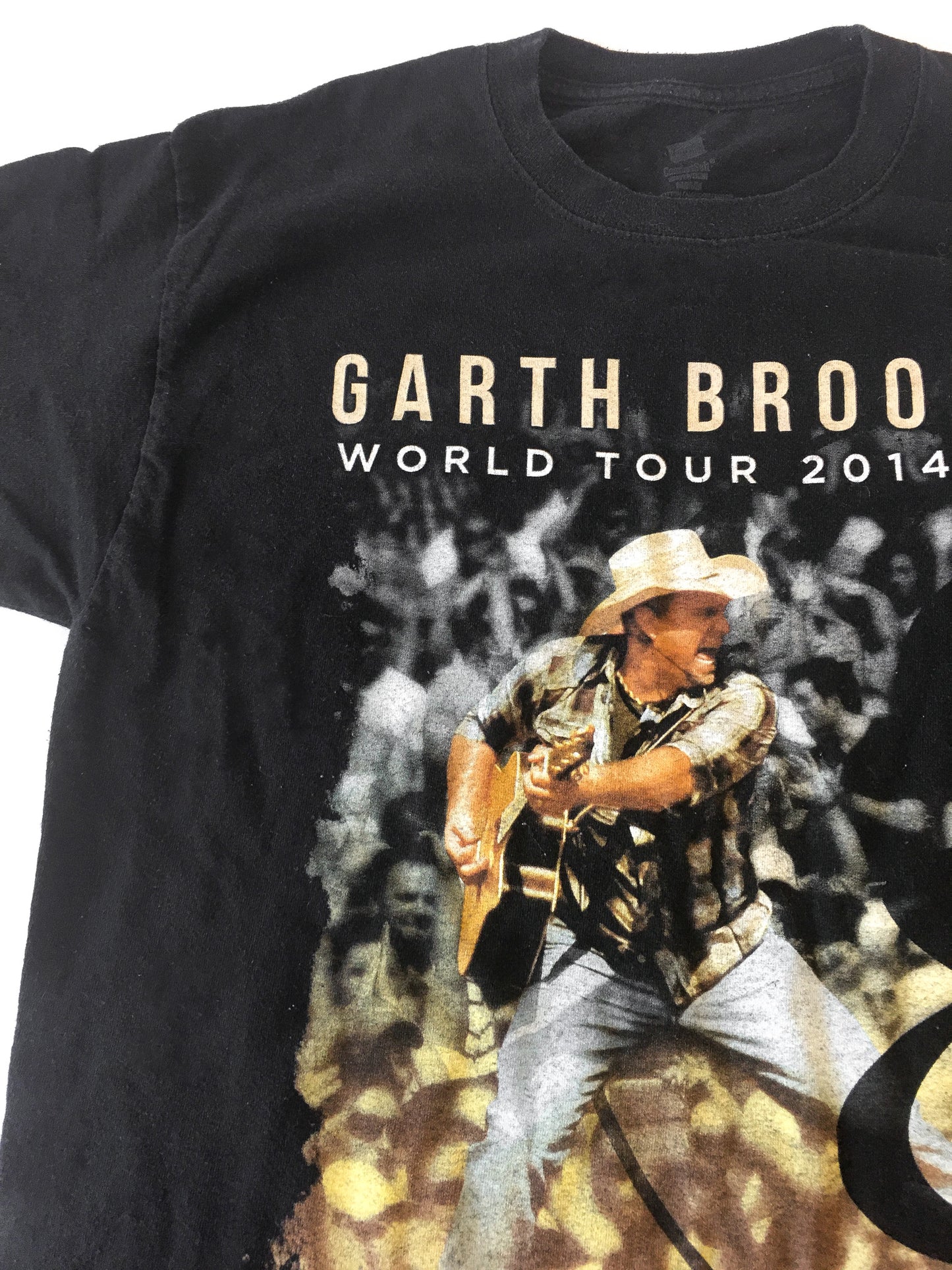 Garth Brooks Black Tour Concert T-Shirt, Sz M