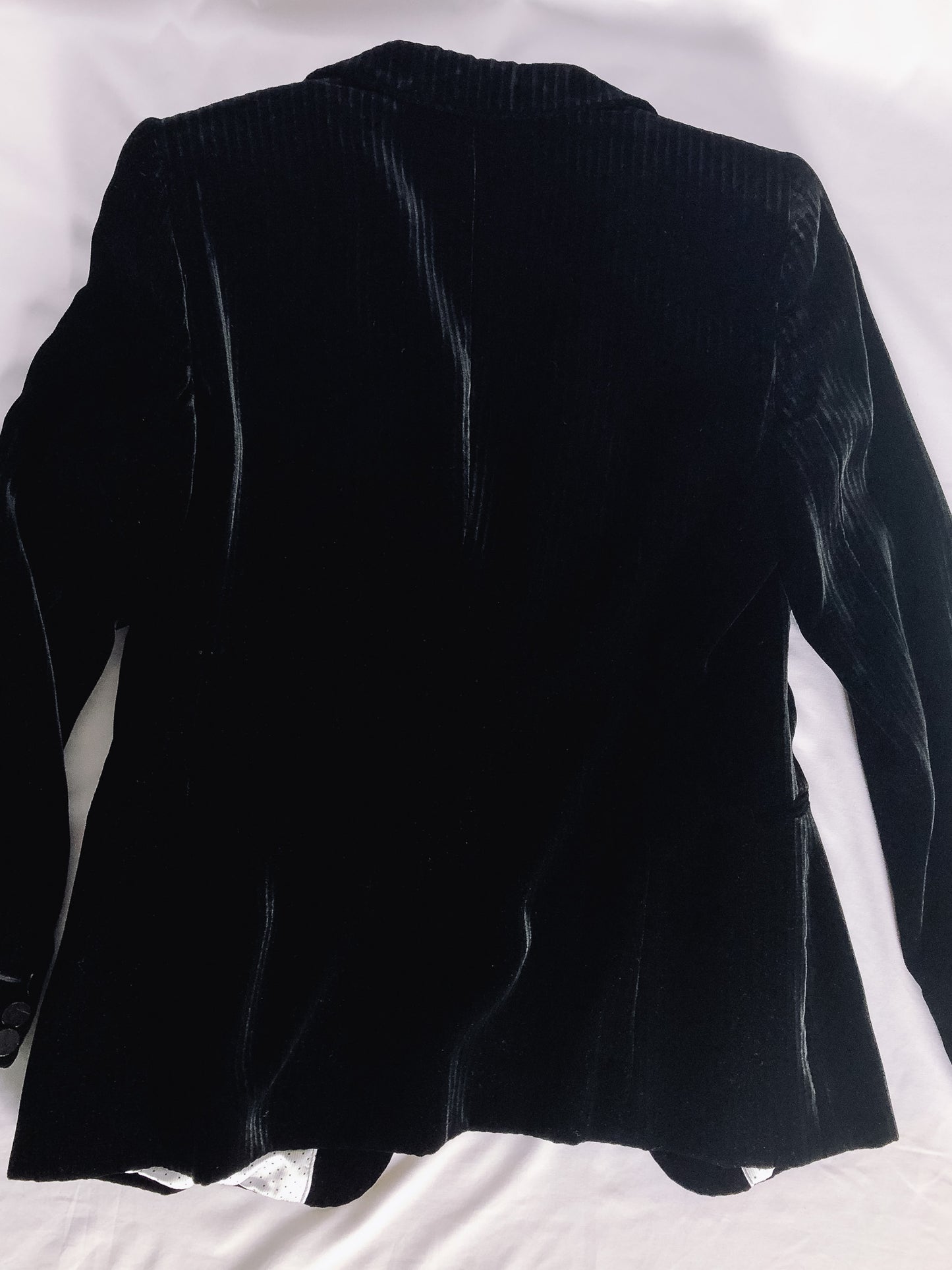Velvet Single-Breasted GIORGIO ARMANI Jacket, Sz. 42