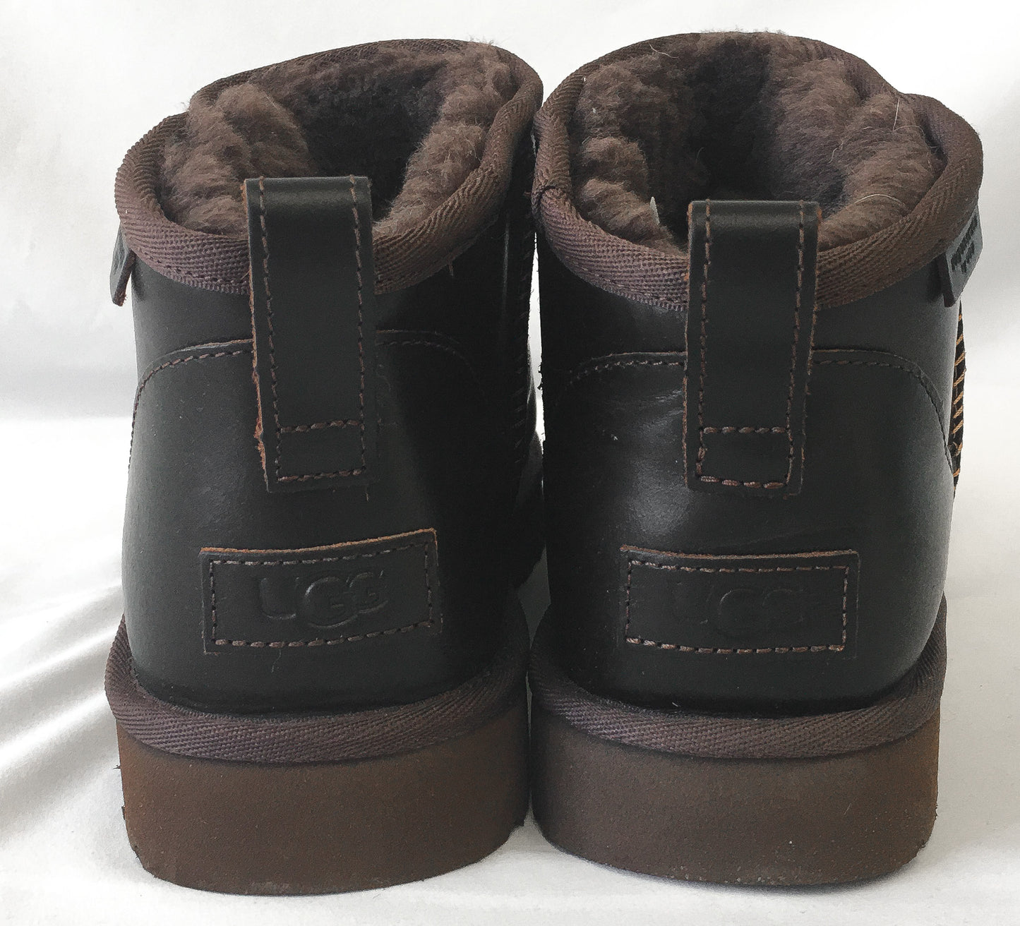 UGG Ultra Mini Leather Regen Ironwood Boots, Men's Size 10
