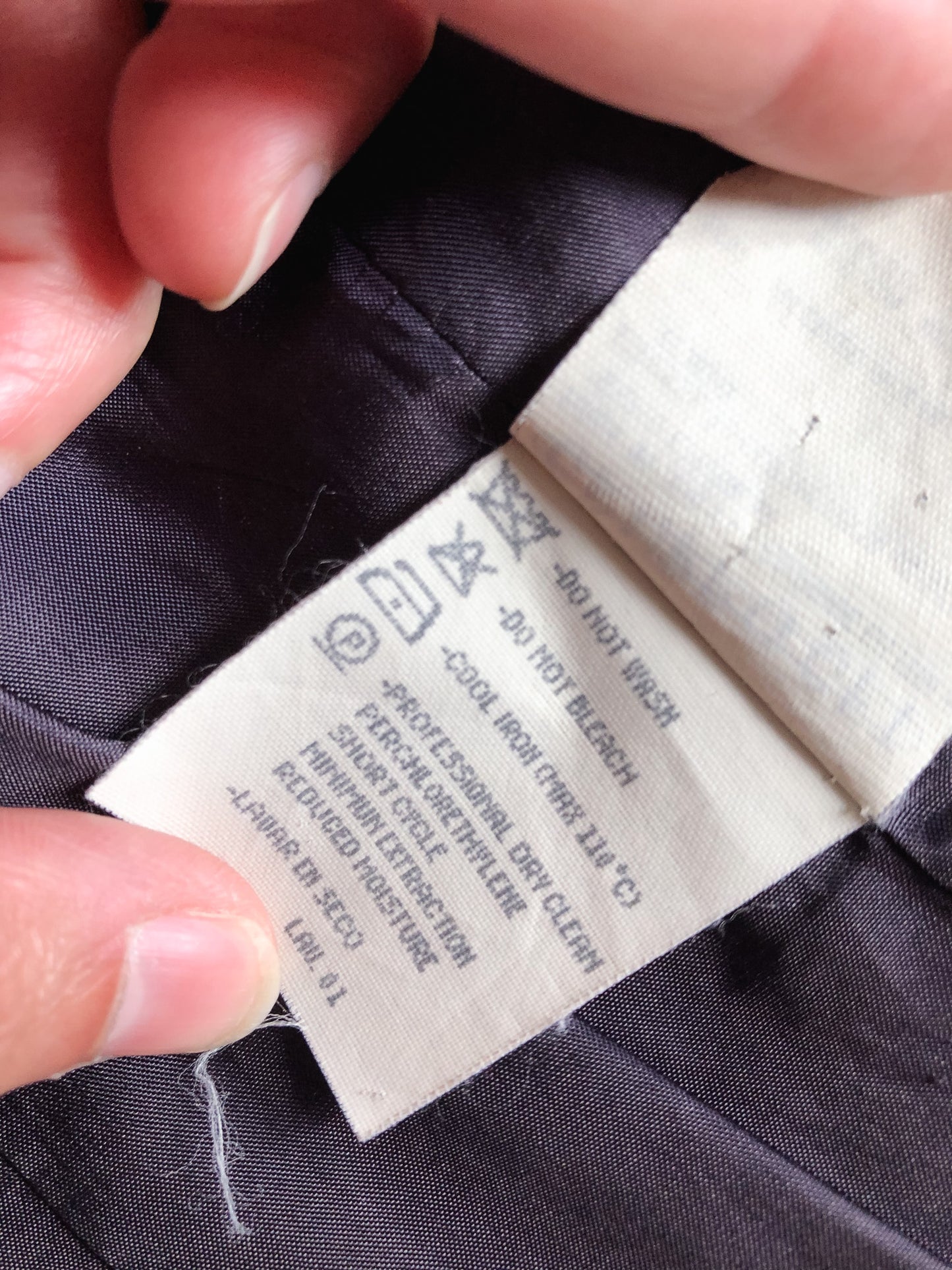 Vintage Valentino Miss V Purple Iridescent Blazer, Sz. 8