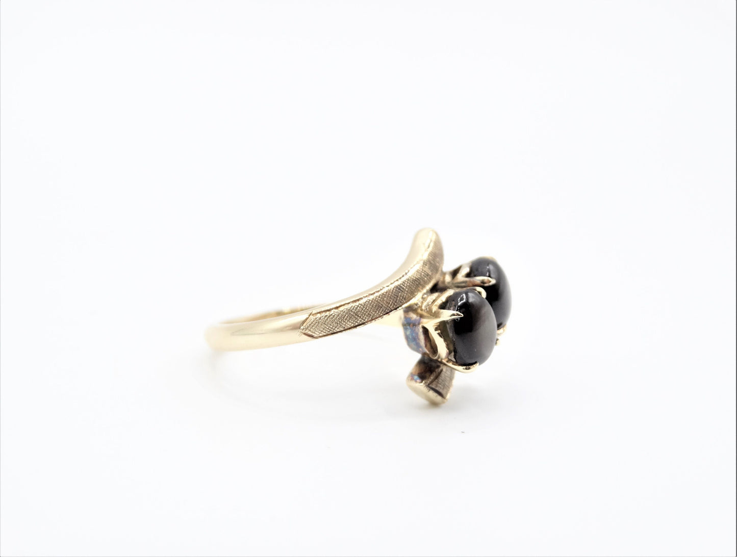Vintage 1890s, 18K Cats Eye High Dome Cabochon Ring, Size 6 3/4, Gold Victorian Statement Ring, Vintage Statement Ring, Vintage Chrysoberyl