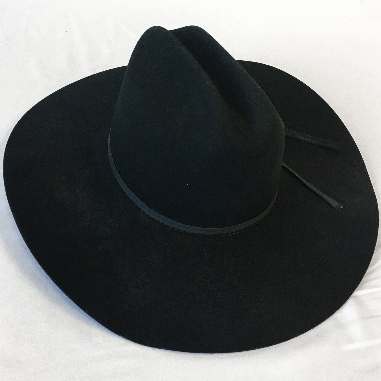 Vintage Bailey's Black 2X Fur Blend Cowboy Hat, Sz. 6 7/8, Vintage Western Hat