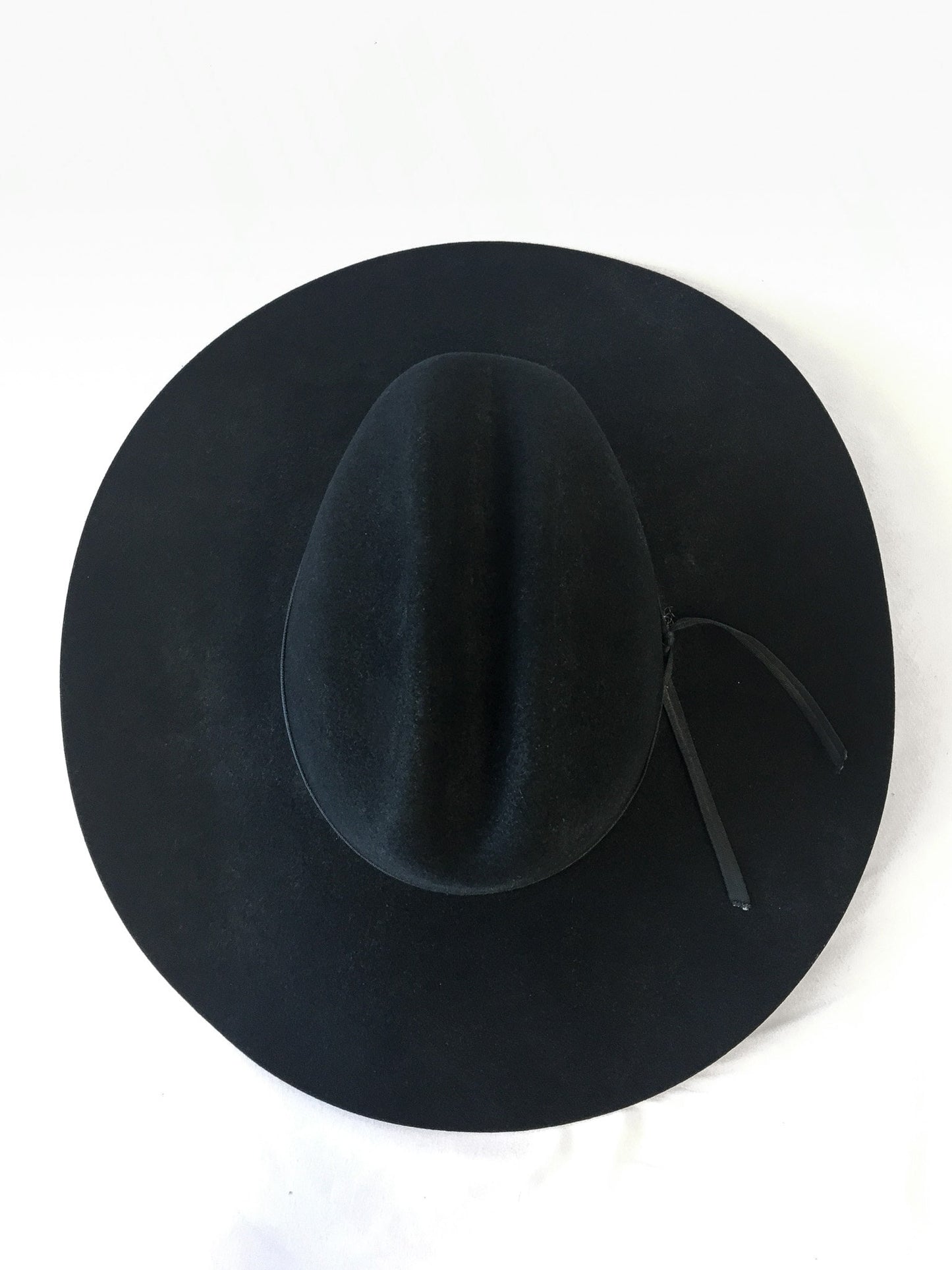 Vintage Bailey's Black 2X Fur Blend Cowboy Hat, Sz. 6 7/8, Vintage Western Hat