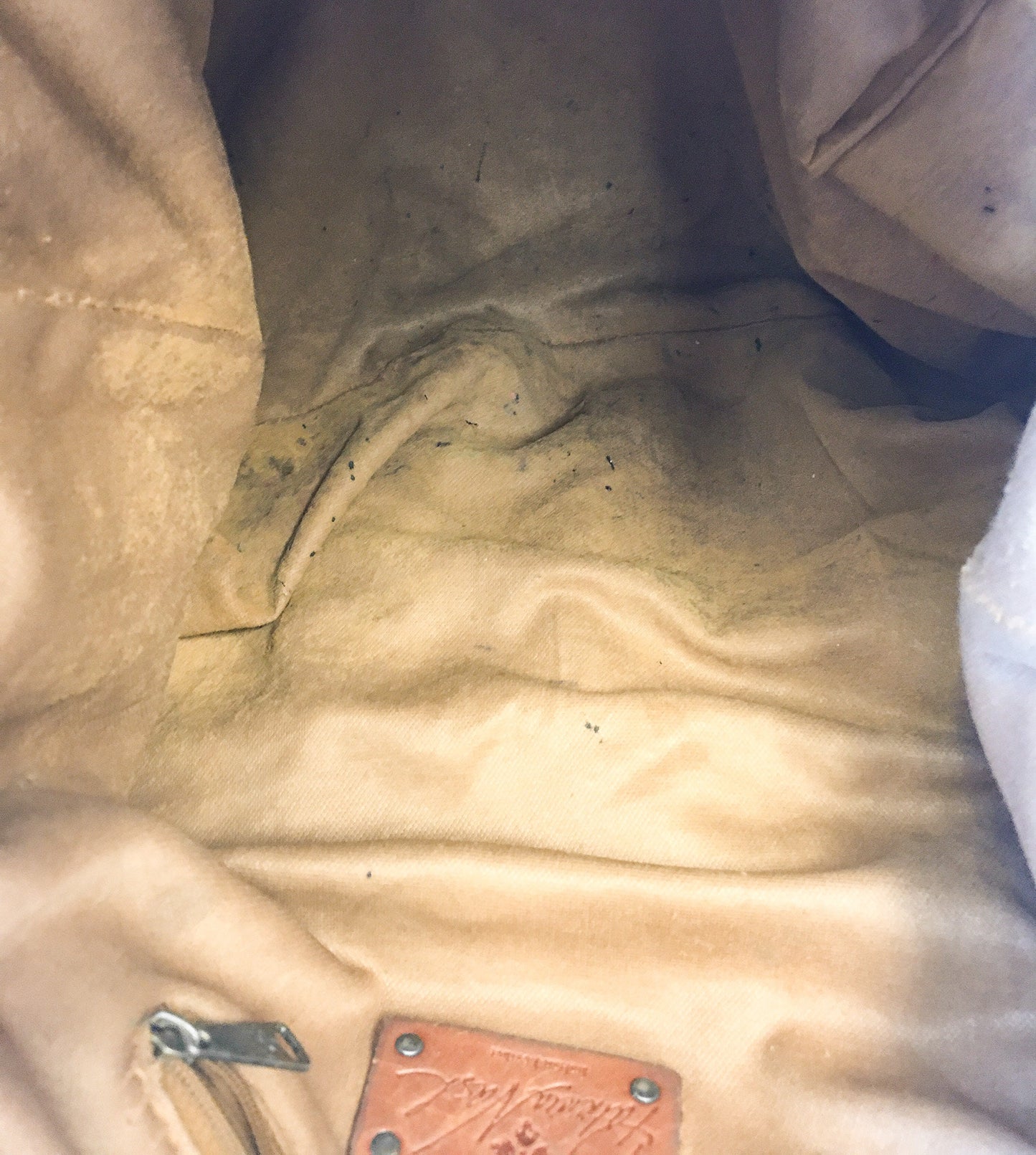 Vintage Patricia Nash Brown Naturally Distressed Leather Benvenuto Tote, Patricia Nash Handbag