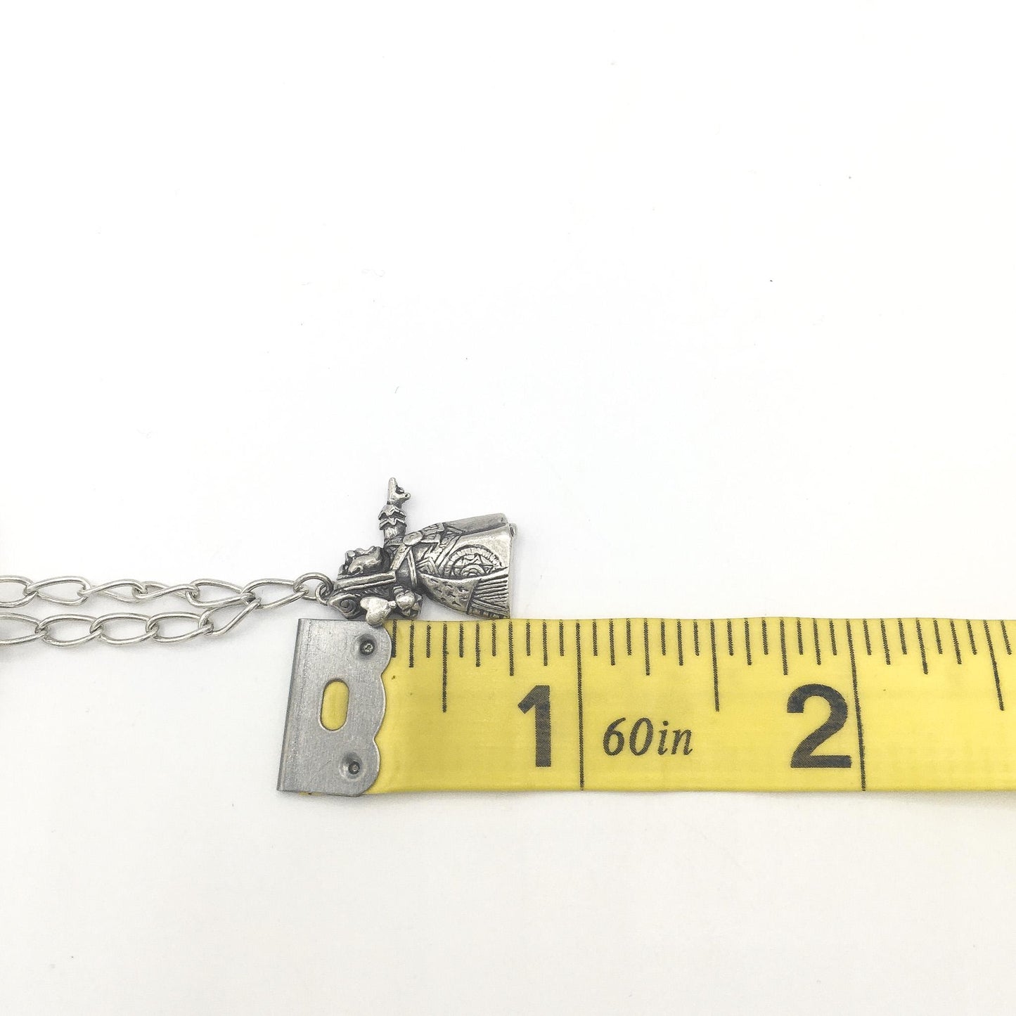 Vintage 1991 Alice in Wonderland Sterling Silver Character Charm Bracelet, 6", Vintage Disney Jewelry