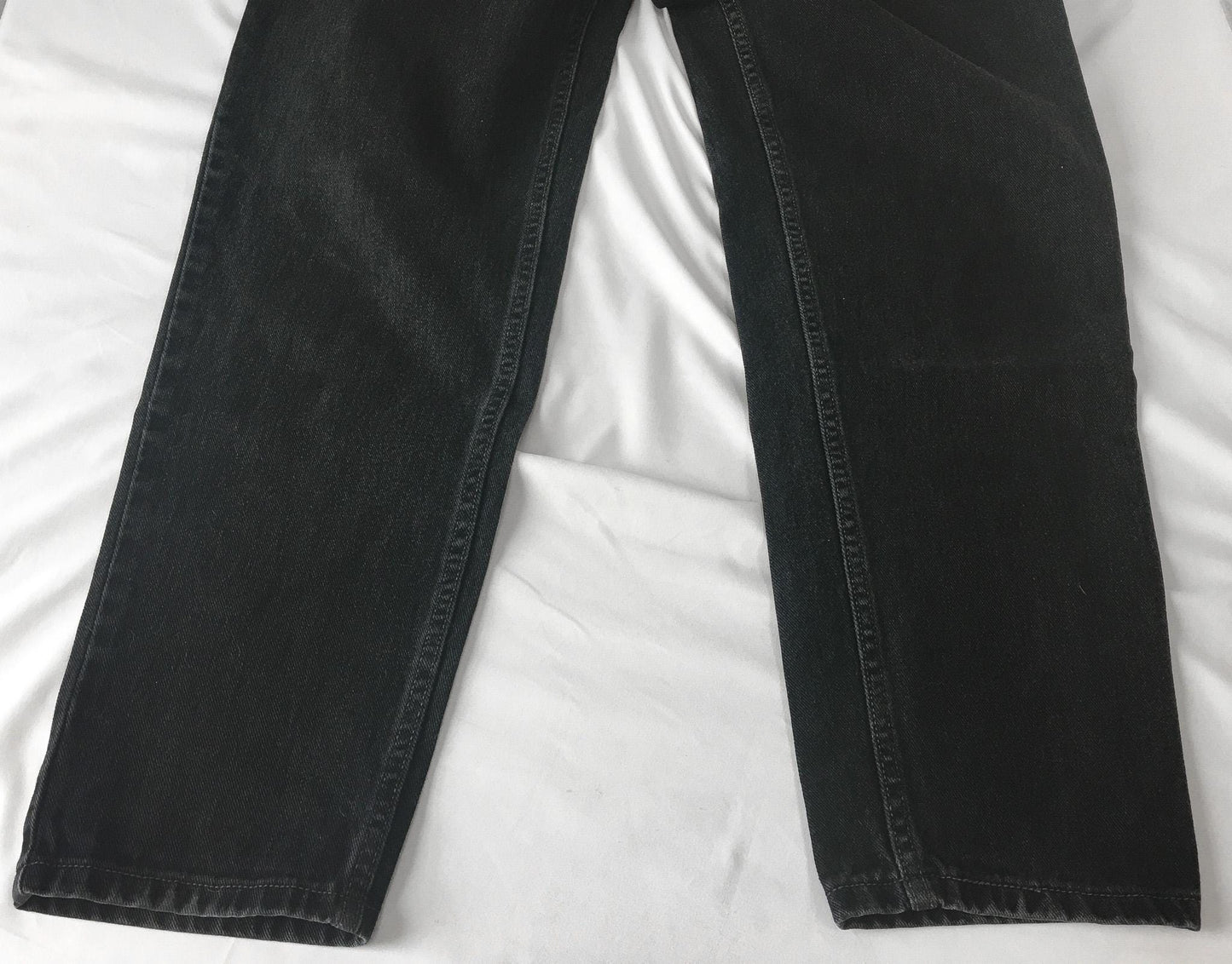 Vintage Levi's 550 Black Straight Leg Jeans, Women's Sz. 29" x 27"