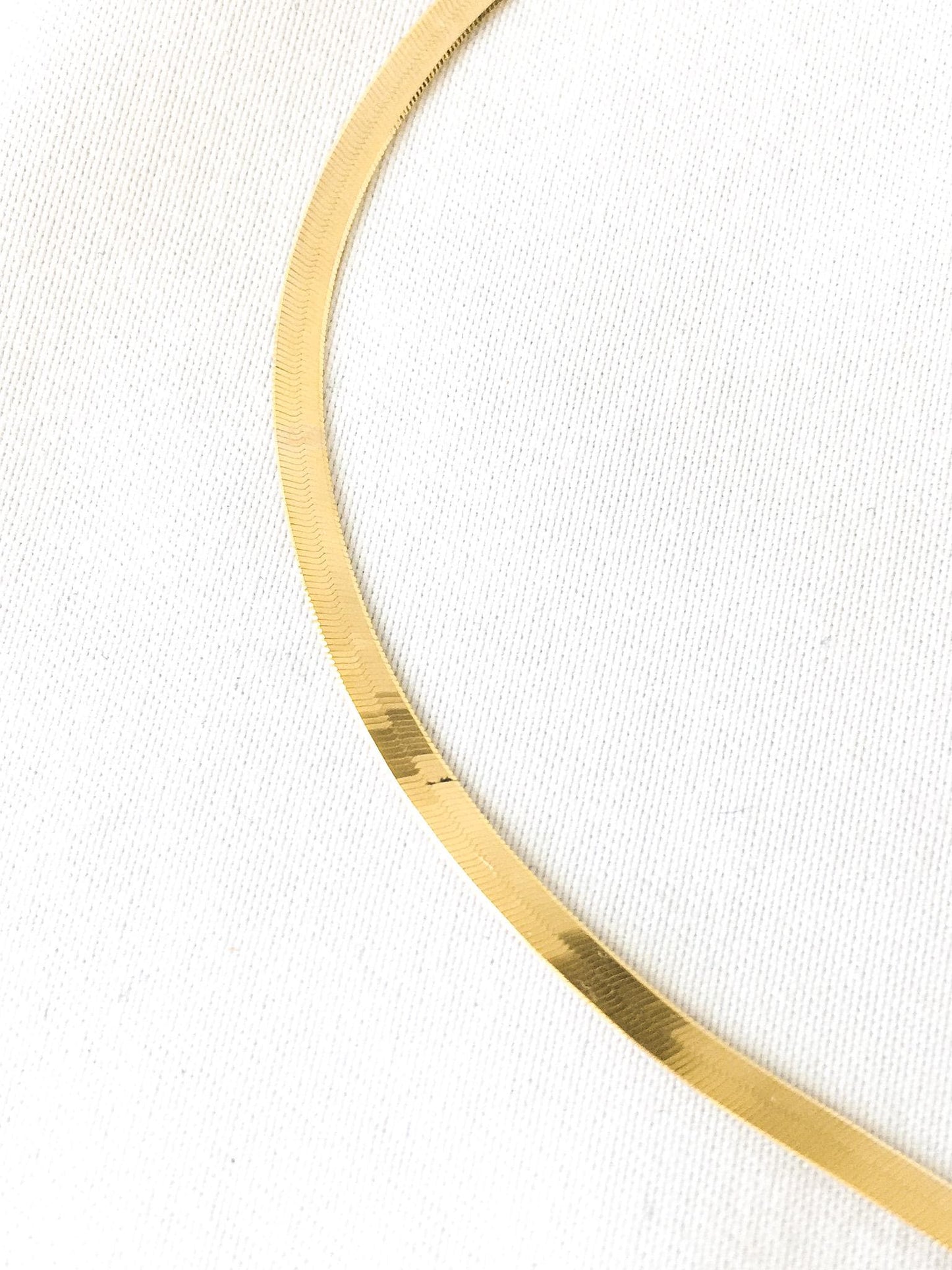 14K Yellow Gold Snake Chain, 17", 2mm, Simple Everyday Layering Chain Necklace