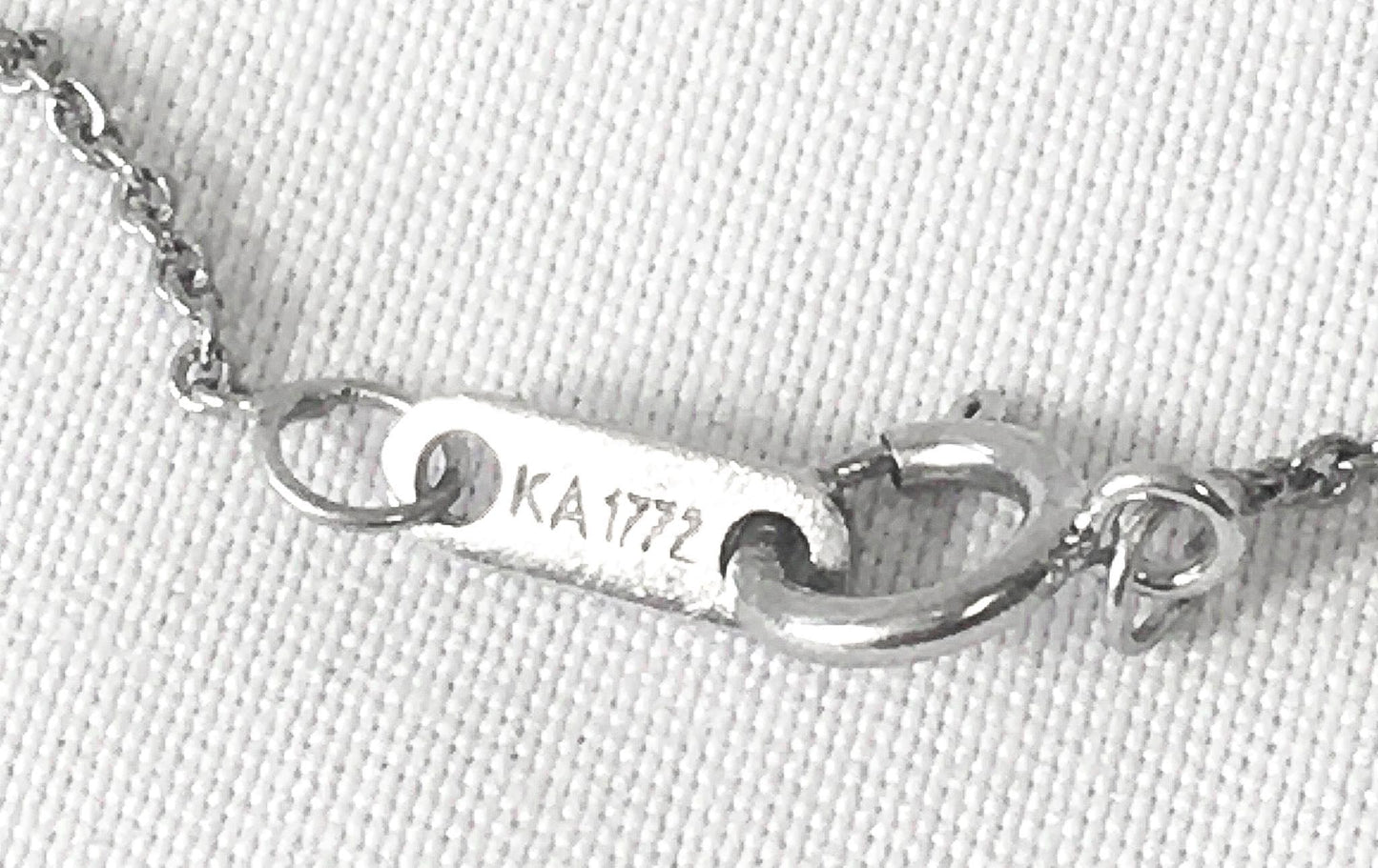 1.25 Carat Genuine Baguette Cut Diamond Heart 1" Pendant on a 925 KA1772 18.5" Chain