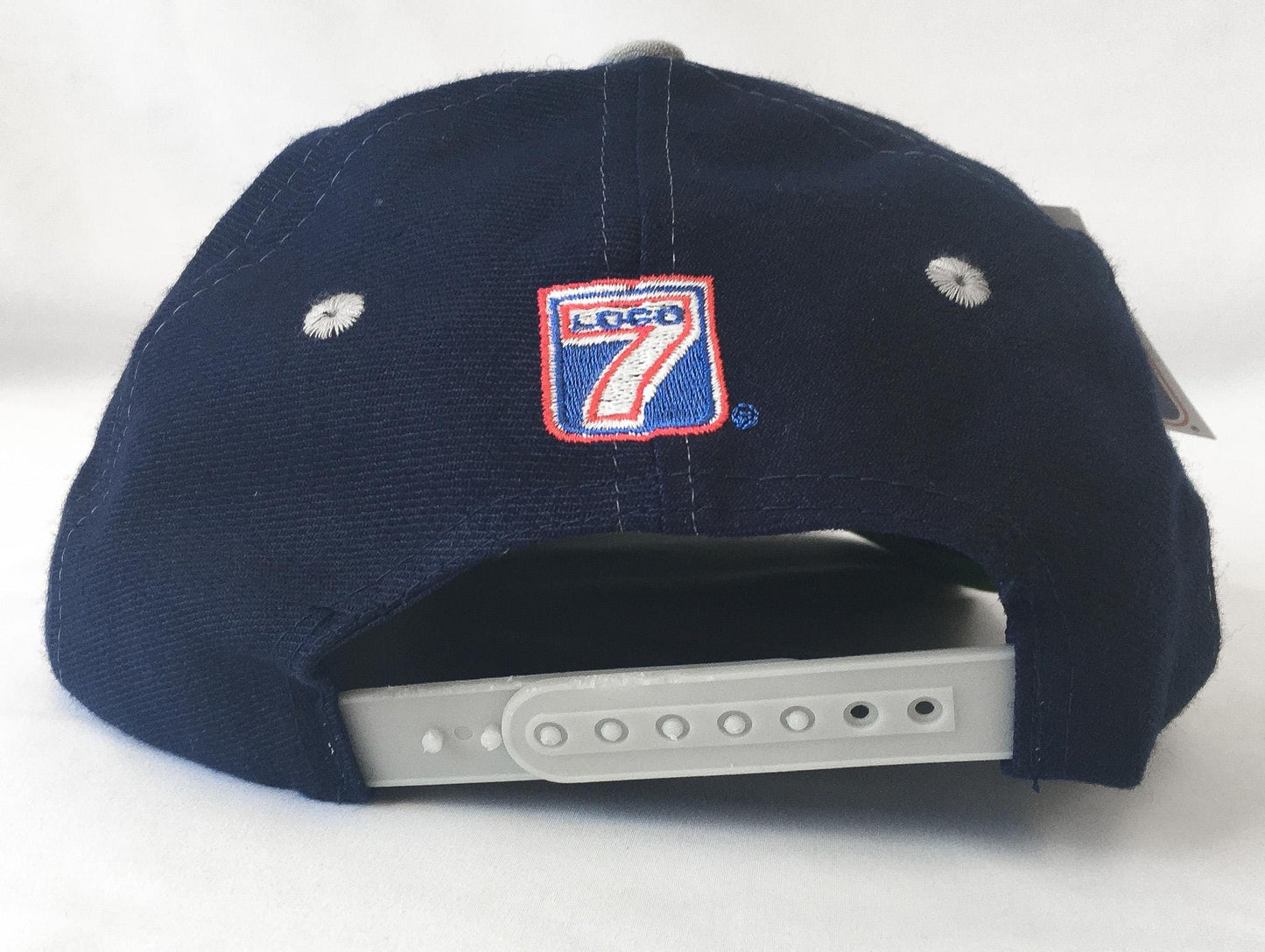 NWT 90s Dallas Cowboys Embroidered Wraparound Spell-Out Flatbrim Streetwear Baseball Cap, Vintage Cowboys NFL Apparel