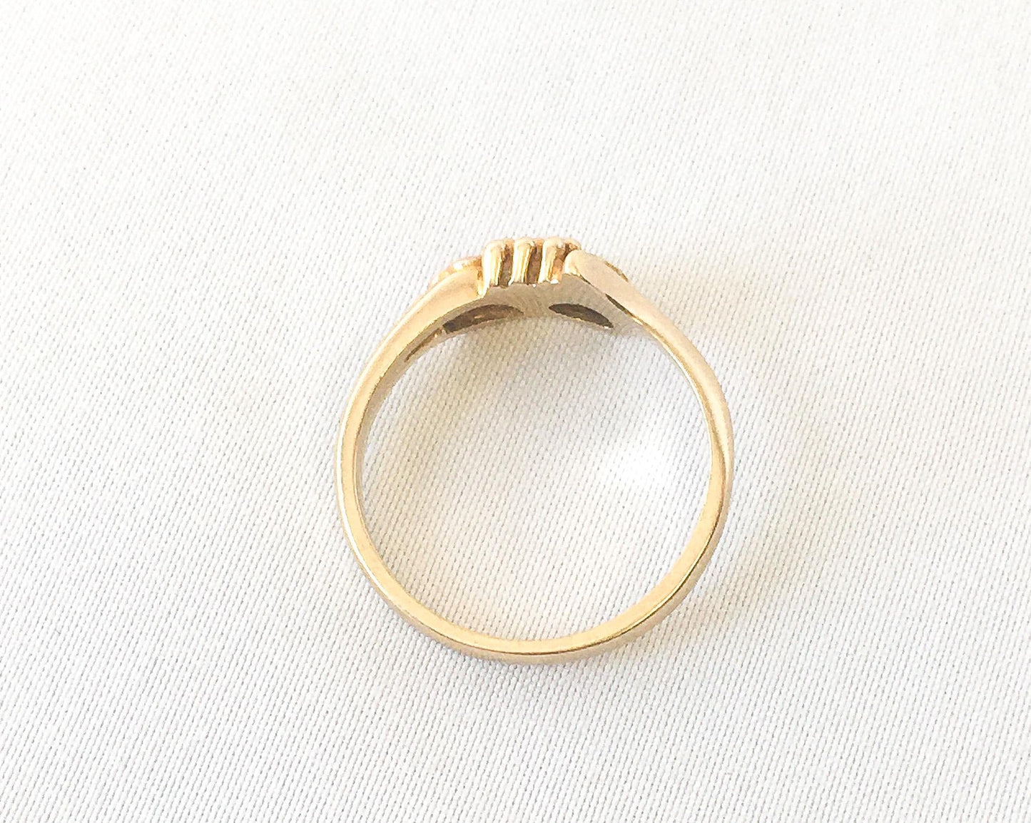 Vintage Landstrom's 10K Black Hills Gold Two Leaf Grape Ring, Sz. 6.5, Vintage Black Hills Jewelry
