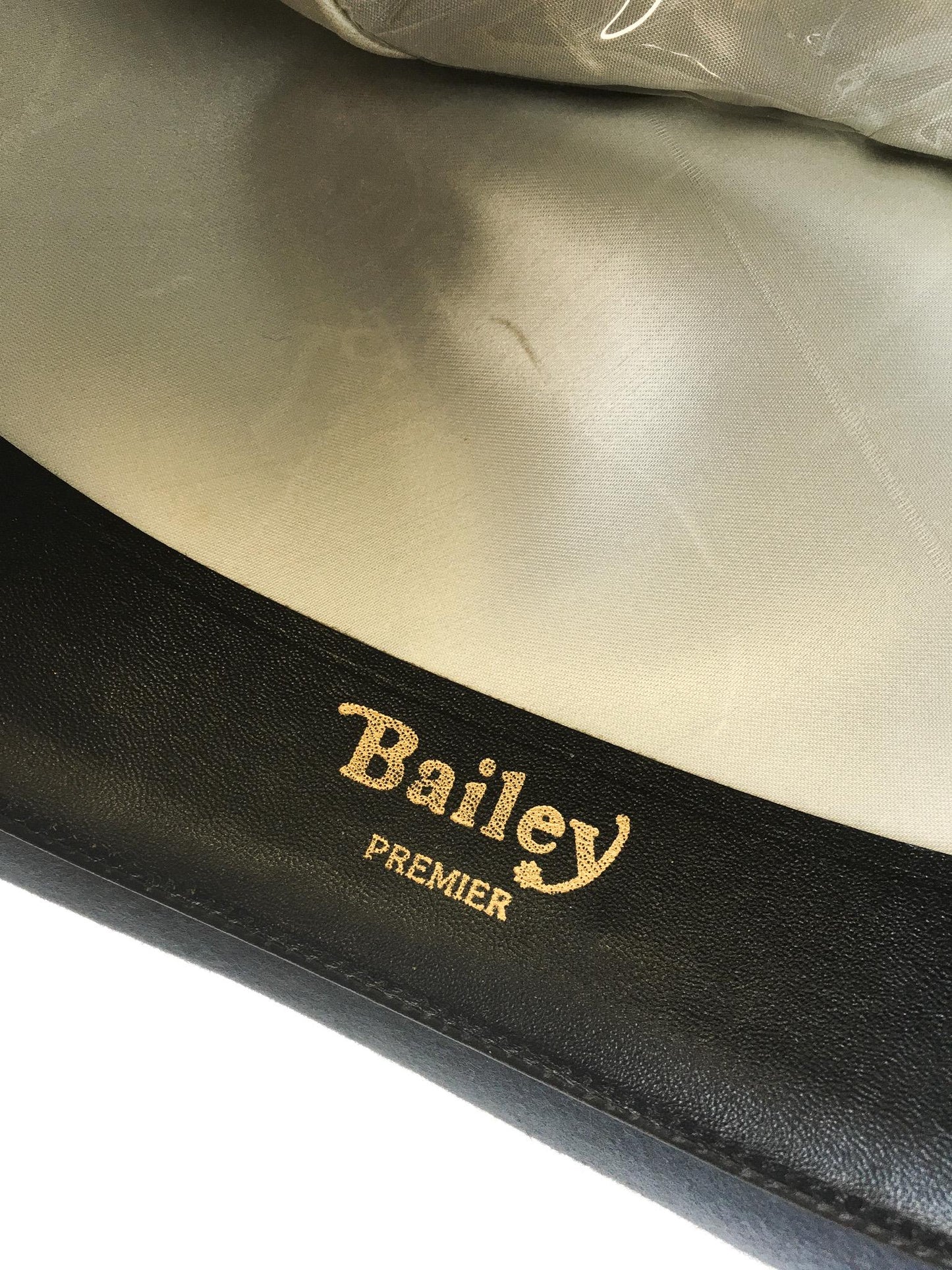 Vintage Bailey's Blue/Gray Felt Cowboy Hat with Black Ribbon Yellow Feather Band, Sz. 7 3/8, Unique Vintage Western Hat