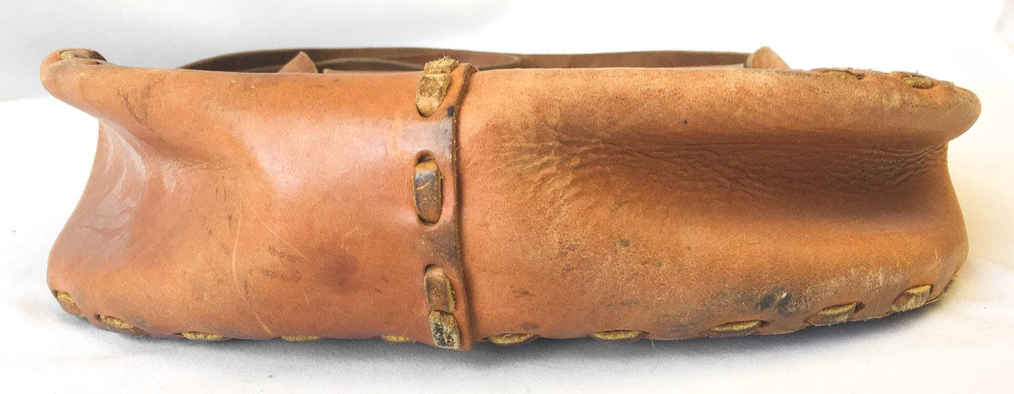 70s Handcrafted Tooled Leather Flap Crossbody Shoulder Bag with Hand Painted Floral Details, Vintage Western Boho Handbag