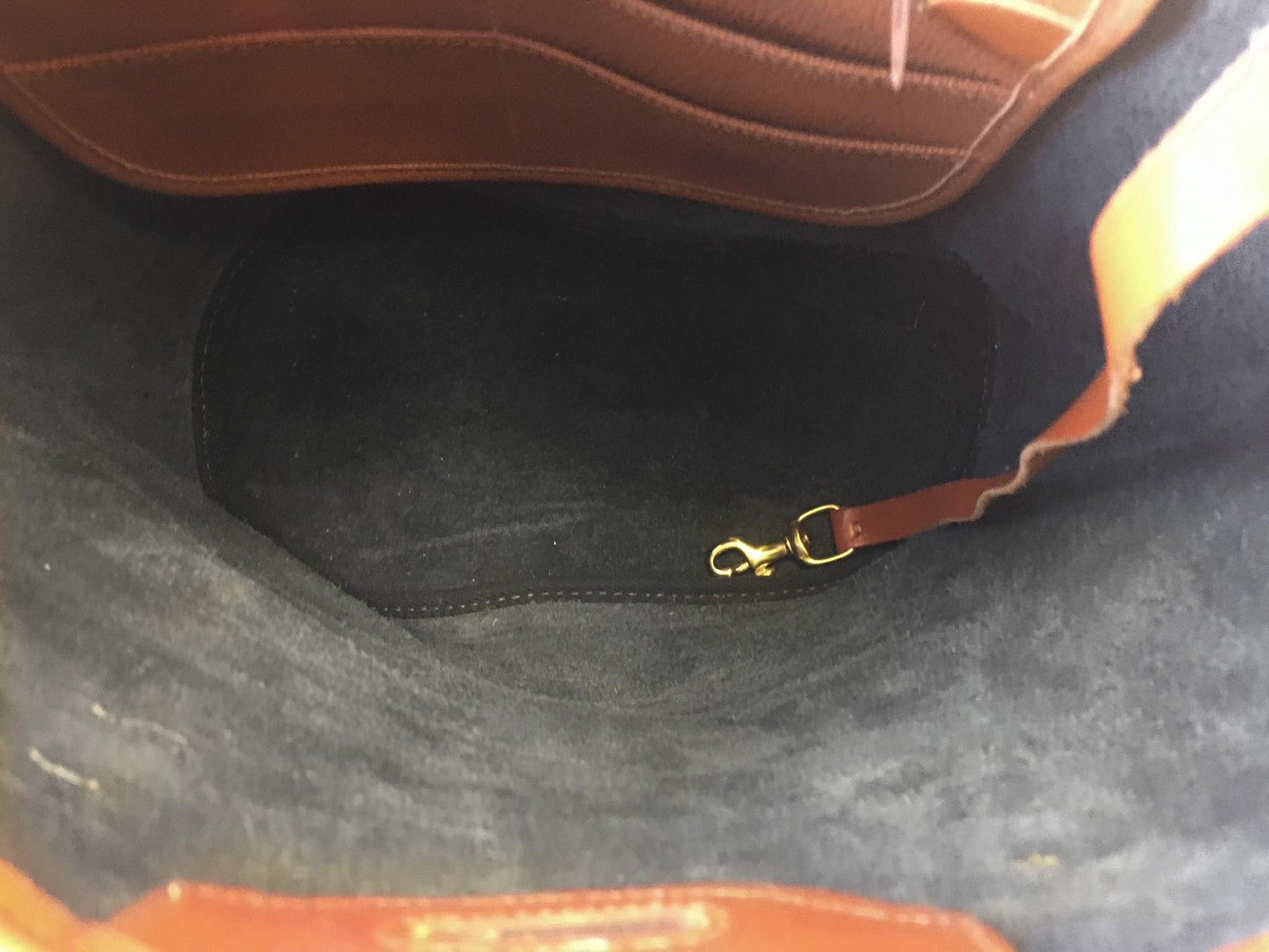 Vintage Dooney and Bourke Black Pebbled Leather Small Bucket Bag Shoulder Tote, Vintage Dooney and Bourke Handbag