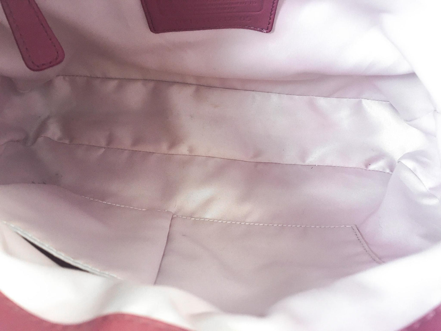 00s Coach Ashley Hippie Dusty Rose Pink Pleated Shoulder Tote Bag with Matching Wallet & Detachable Strap, Style #17605, Y2K Coach Handbag