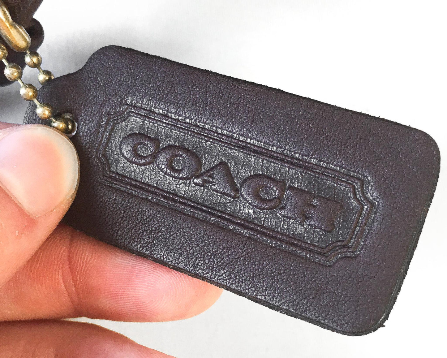 90s Coach Mini Abbie Brown Leather Crossbody Bag, Style #9017, Vintage 90s Coach Handbag