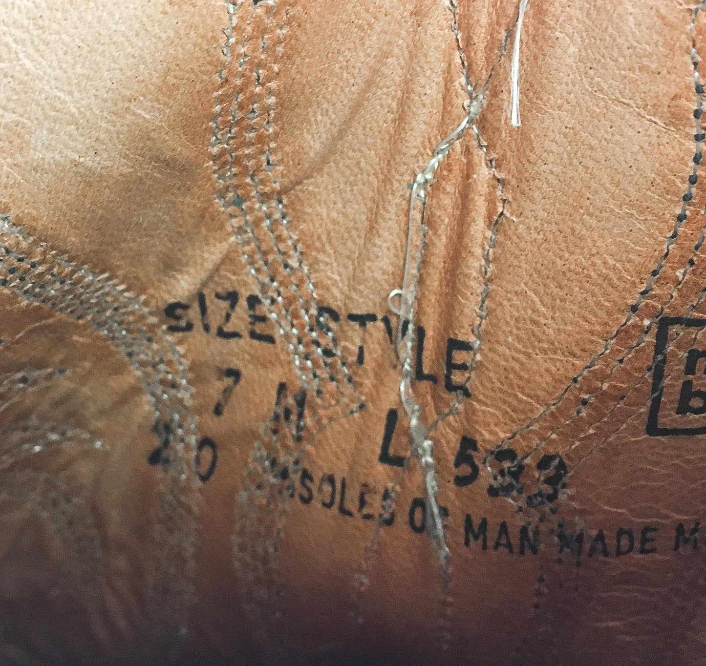 70s Miss Capezio Coral/Orange Snakeskin Stacked Heel Cowboy Boots, Women's Sz. 7M, Vintage Unique Western Festival Cowgirl Boots