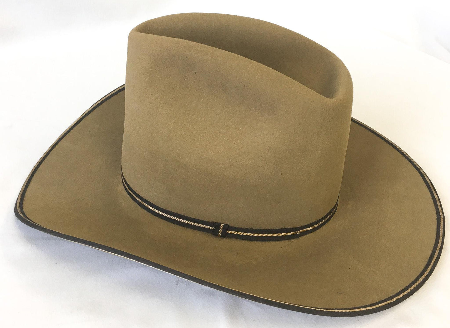 Vintage Resistol 2X Brown Tall Cowboy Hat, Sz. 6 5/8, Vintage Western Hat