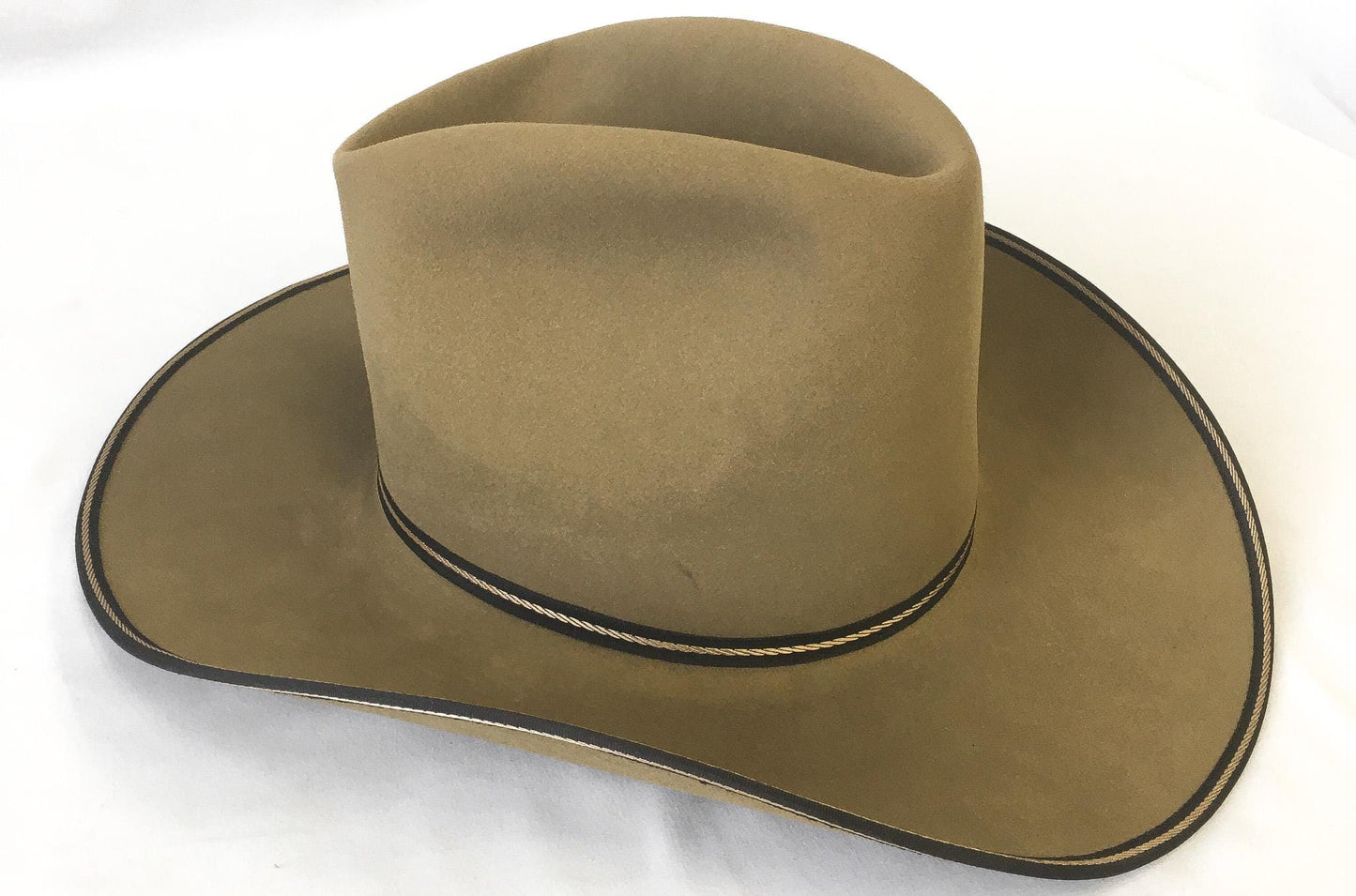 Vintage Resistol 2X Brown Tall Cowboy Hat, Sz. 6 5/8, Vintage Western Hat