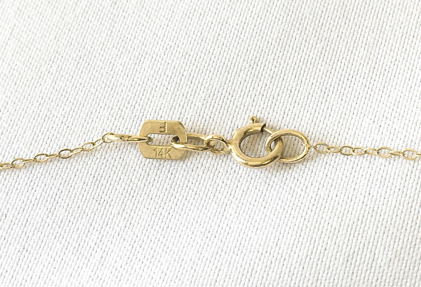 14K Yellow Gold Thin Cable Chain Necklace, Roughly 21", Roughly .5mm, Simple Dainty Everyday Minimalist Layering Chain Necklace