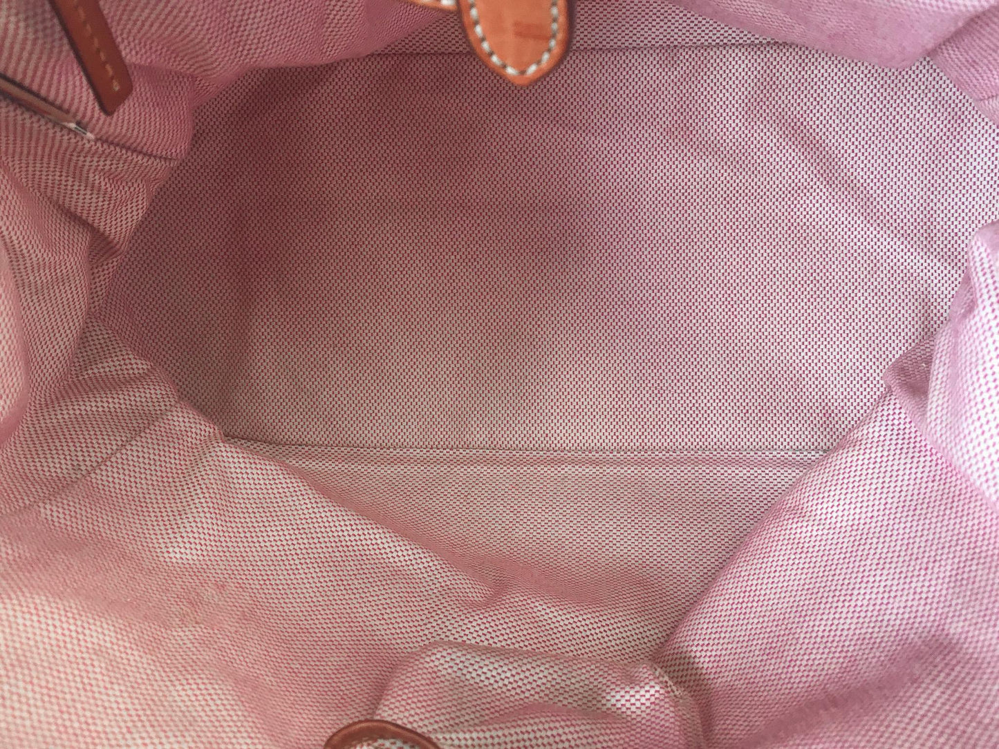 Y2K Dooney and Bourke Giraffe Animal Print Canvas Leather Shoulder Tote Bag, Unique 00s Animal Print Handbag