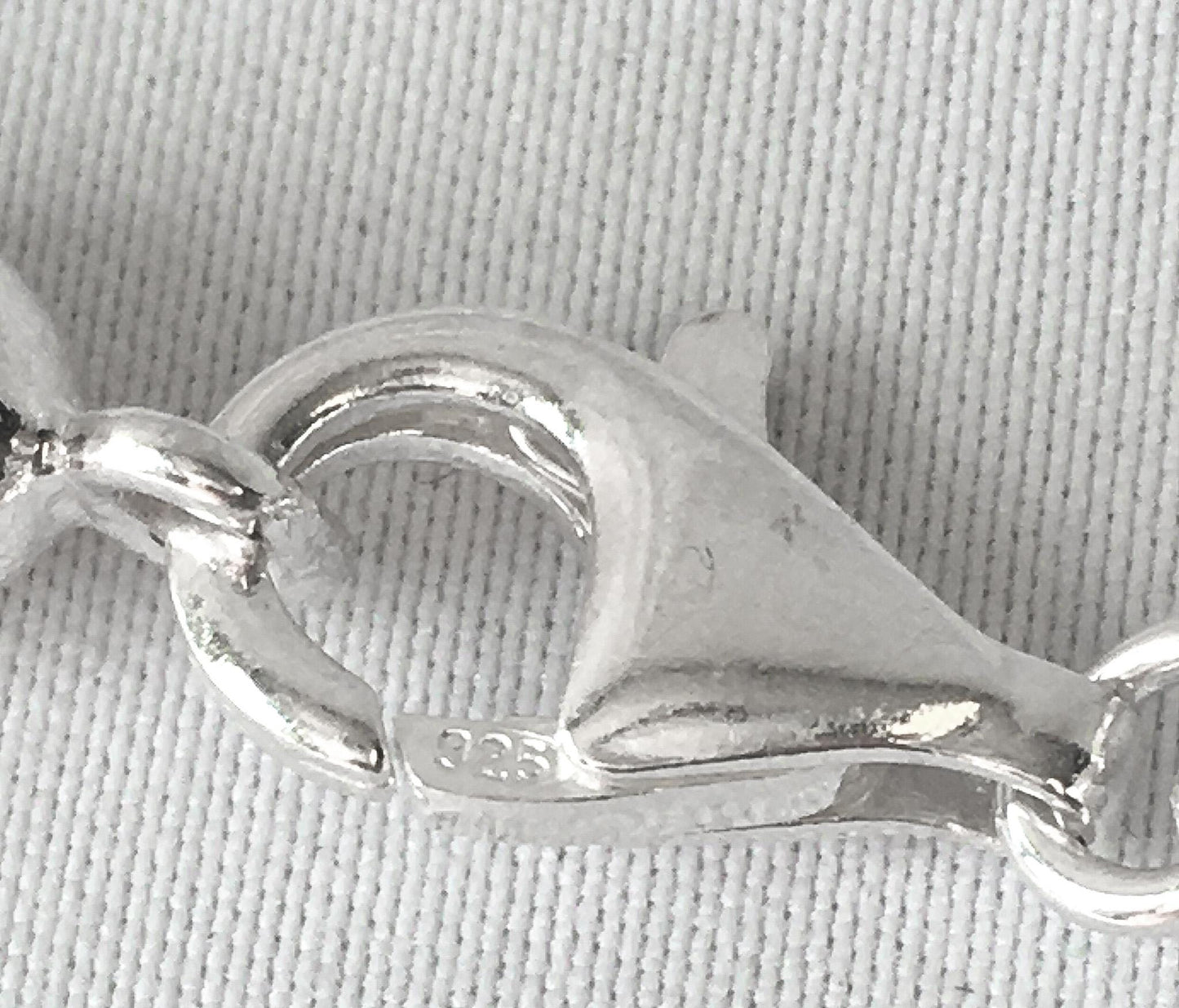 Vintage Milor 925 Italy Stacked Square Chain Necklace, Roughly 20", Roughly 4mm Width, Unique Unisex Chain