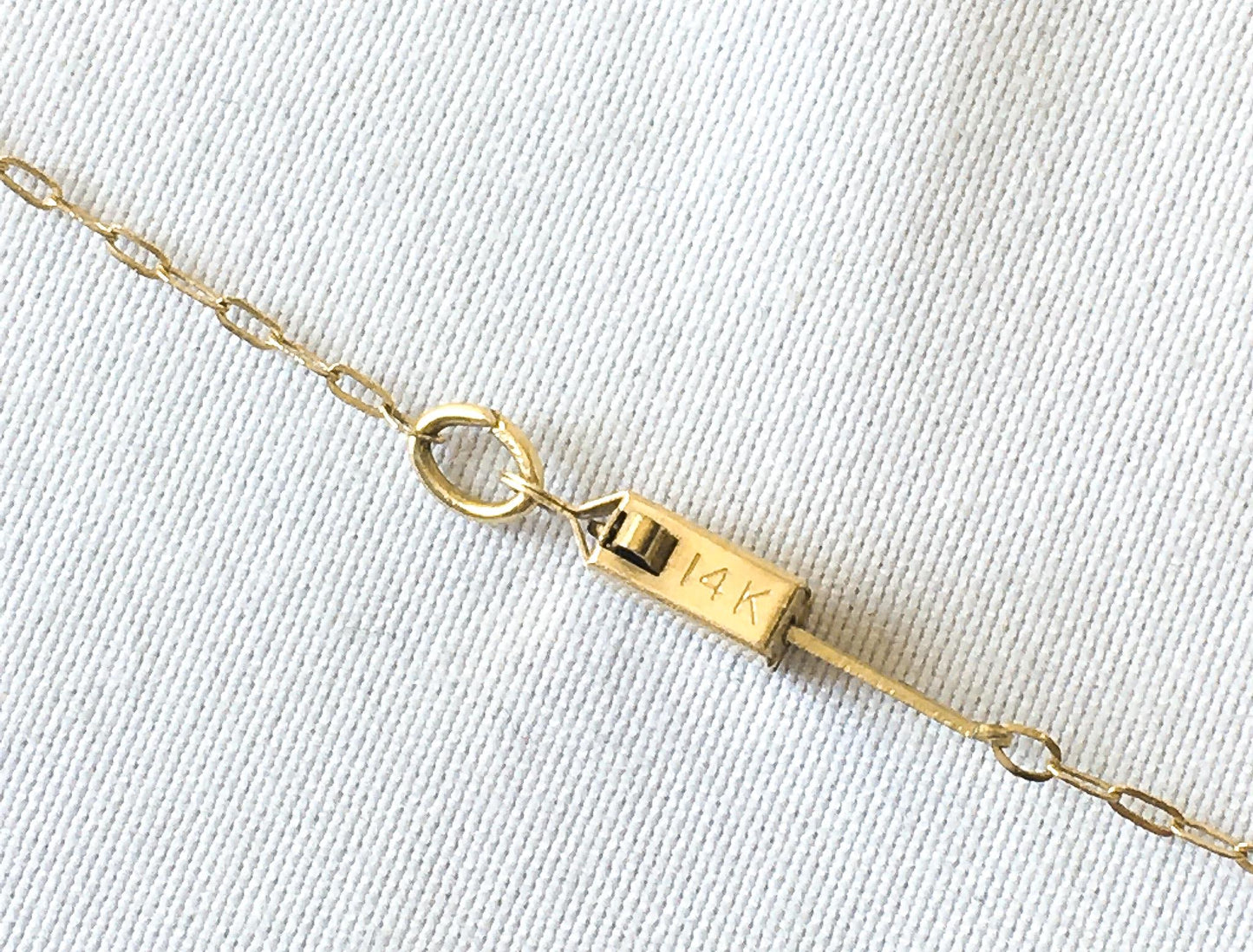 14K Yellow Gold Cable Chain Thin Necklace, Roughly 18", Roughly .5mm, Everyday Simple Dainty Minimalist Layering Chain Necklace
