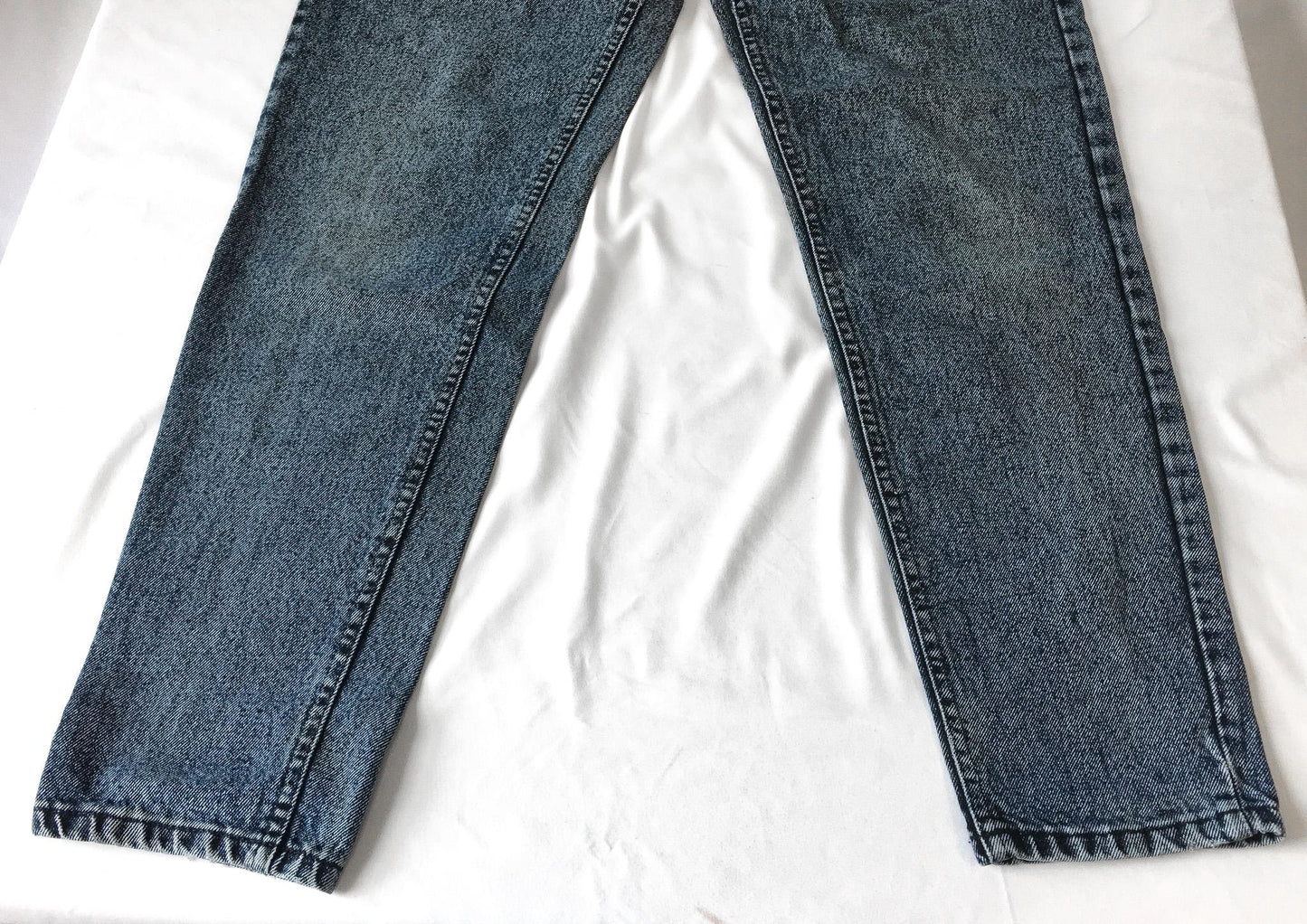 Vintage Lee Acid Dark Wash Straight Leg Tapered Denim Jeans, 29" x 32"