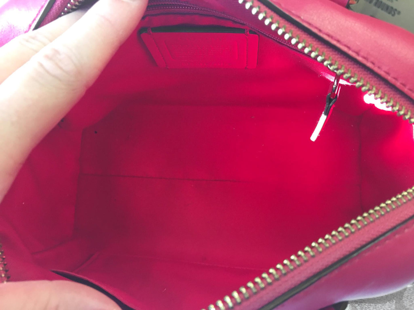 Modern Coach Signature C Pink Mini Bennett Satchel Top Handle with Detachable Crossbody Strap, Style 58312, Y2K 00s Coach Handbag