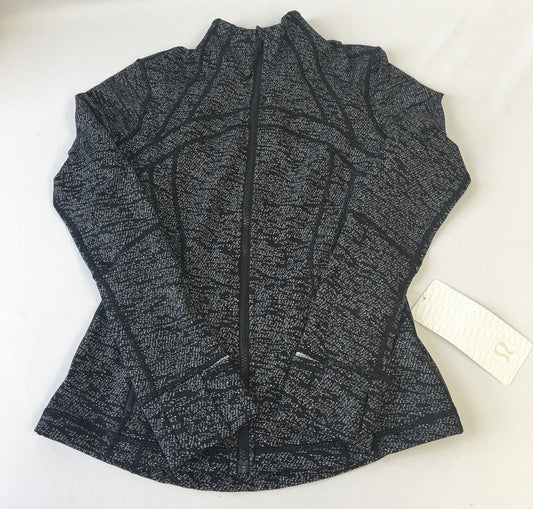 NWT Lululemon Define Jacket Women’s Black Speckled Running Jacket Size 8