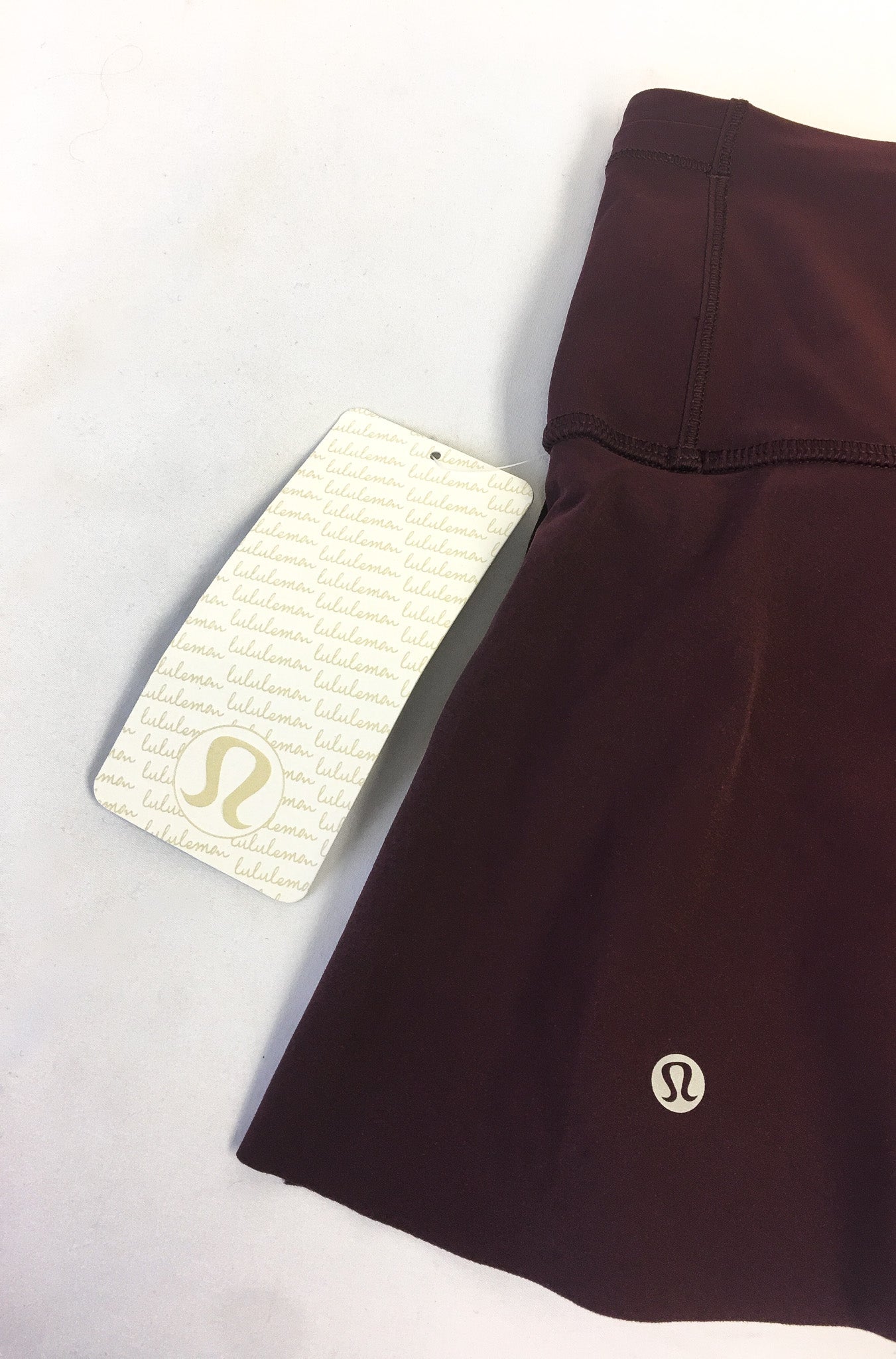 NWT Lululemon Hit Your Stride Maroon Skirt, Sz. 4