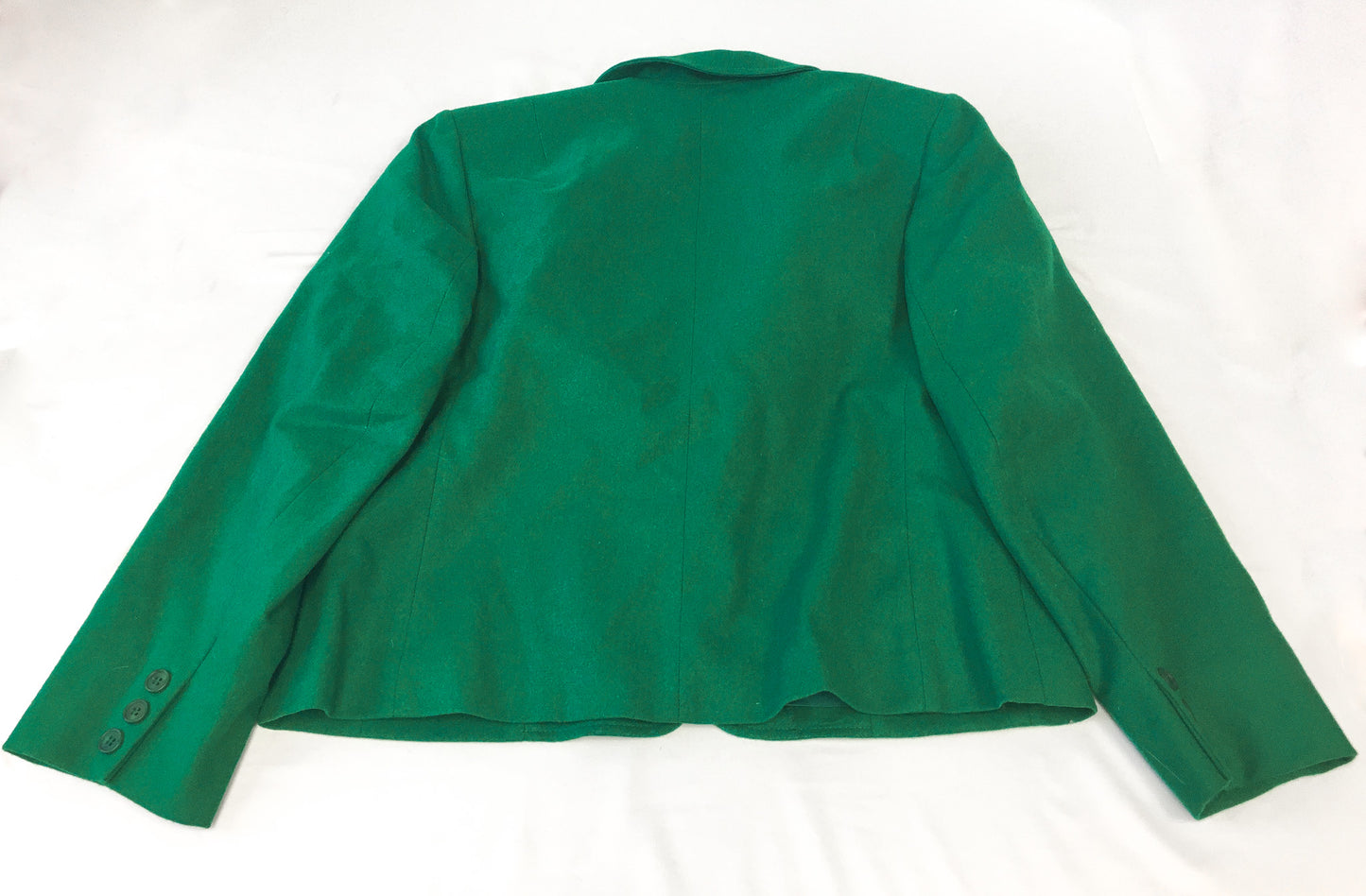 Vintage Pendleton Kelley Green Wool Blazer, Women's Sz. S/M
