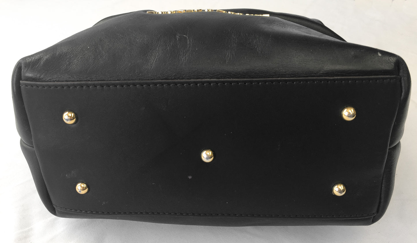 Dooney and Bourke Barlow Black Leather Top Handle Bag