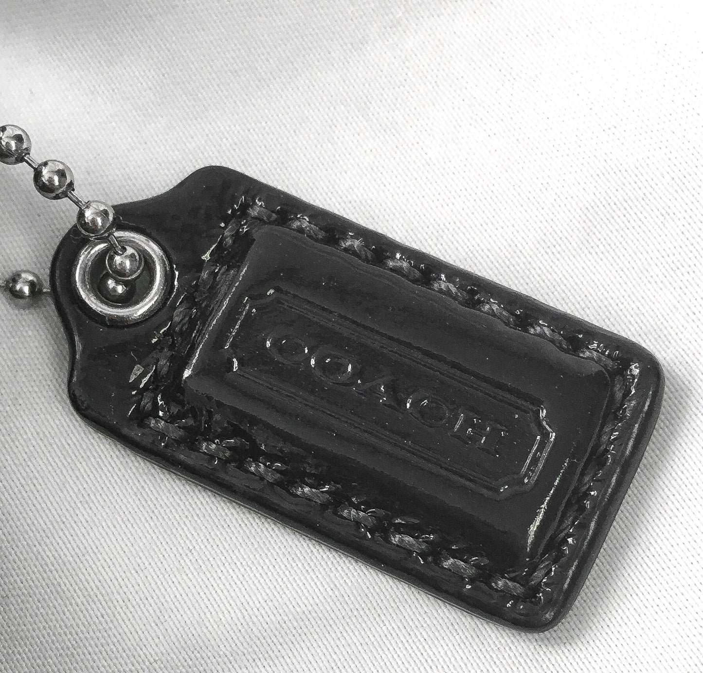 Y2K 00s Coach Black Signature C Monogram Pleated Crossbody Bag