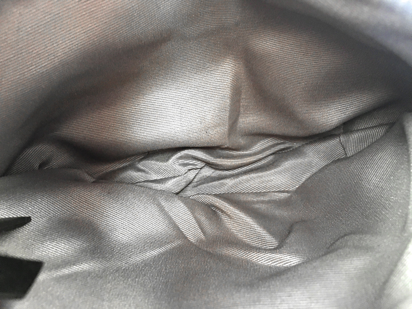 Y2K 00s Coach Black Signature C Monogram Pleated Crossbody Bag