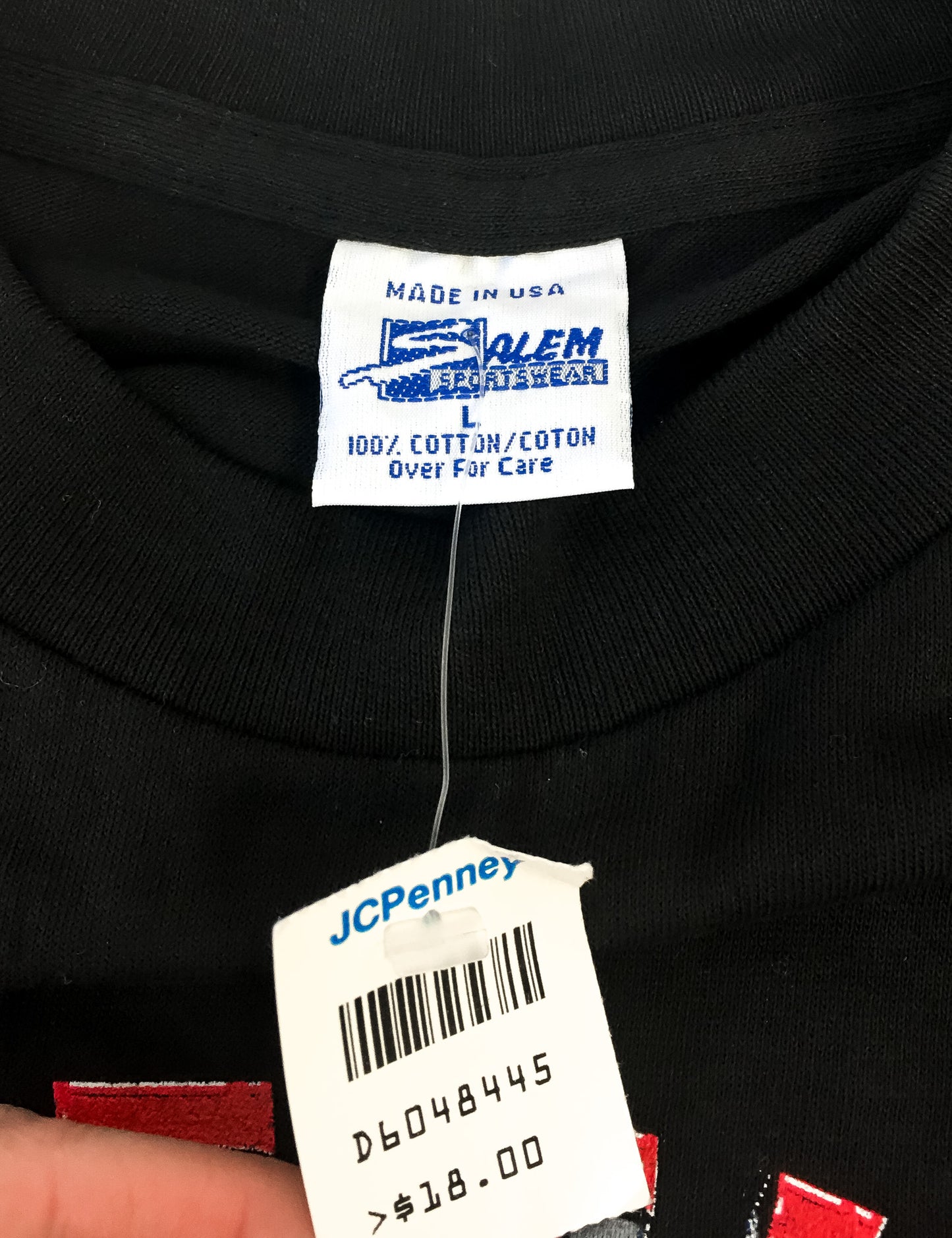 NWT 90s Larry Bird Magic Johnson Barcelona Olympics Shirt Sz L