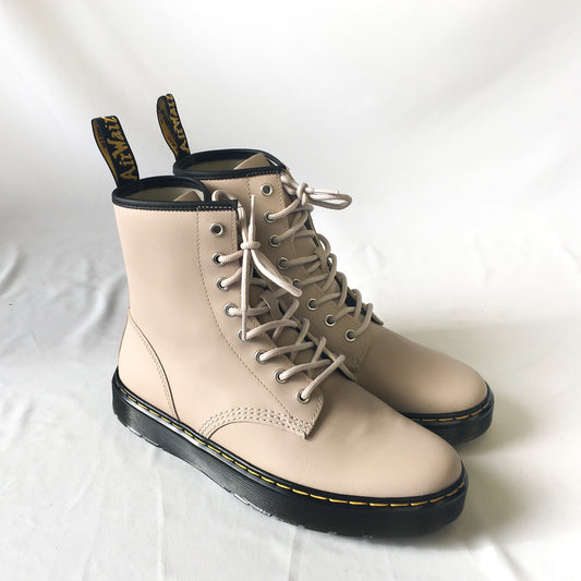 Dr. Martens Zavala "Vintage Taupe" Boots, Women's Sz. 9, Men's Sz. 8