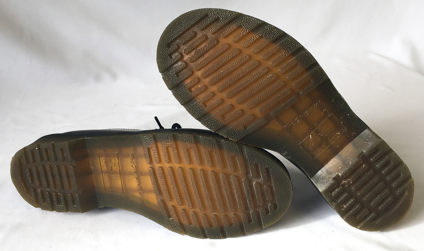 Dr. Martens 1461 Black Leather Loafers, Women's Sz. 8