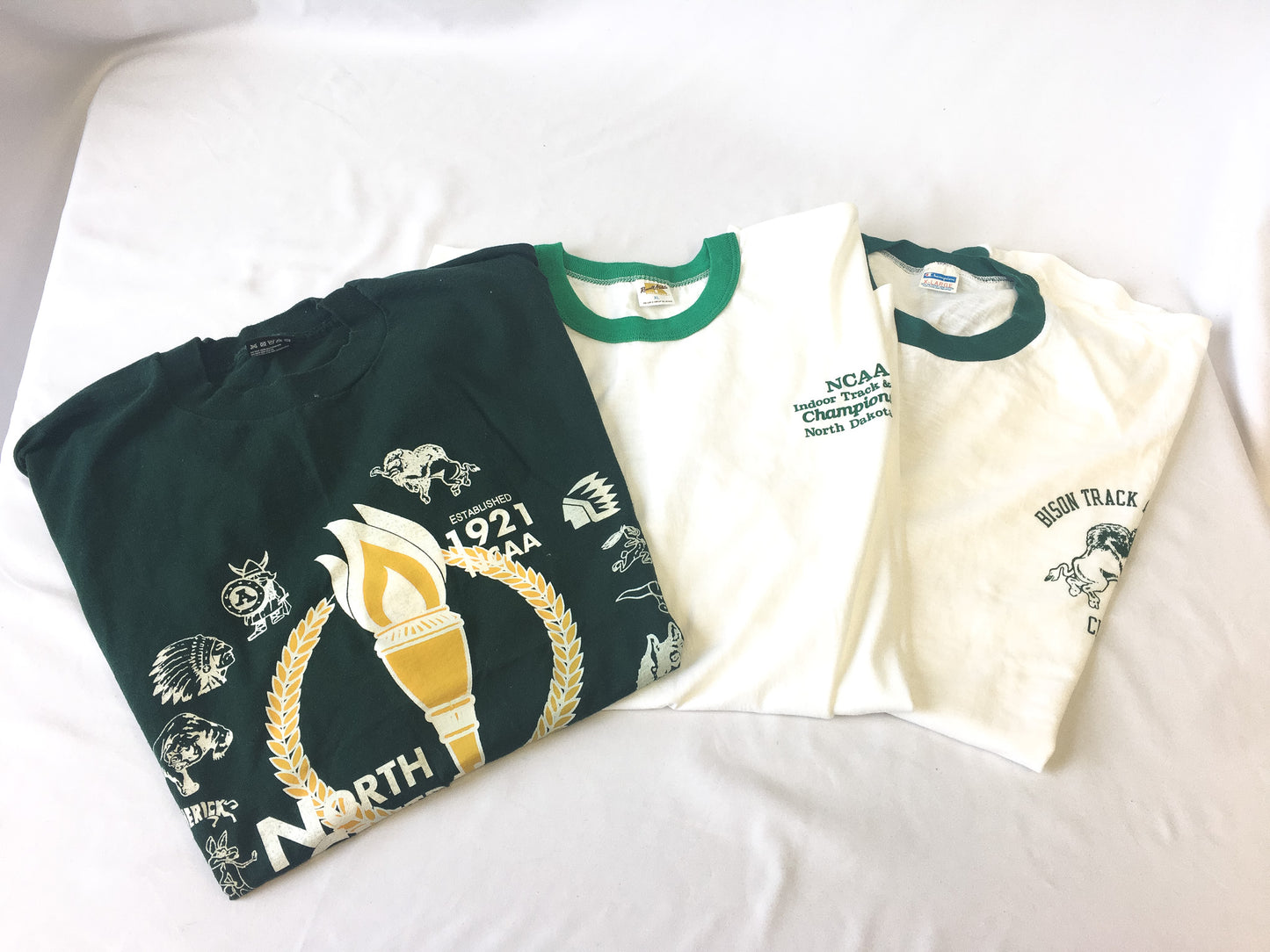 Vintage NDSU Track and Field T-Shirts Sz. XL