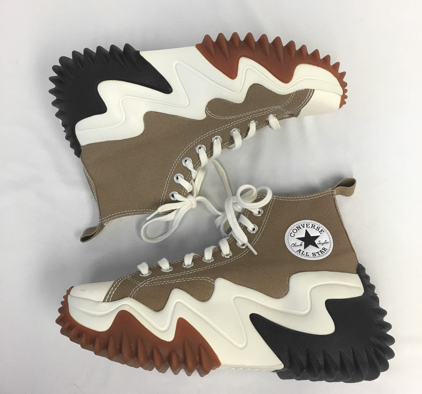 Converse Run Star Motion CX Brown Platform Sneakers, Men's Sz. 9, Women's Sz. 10.5