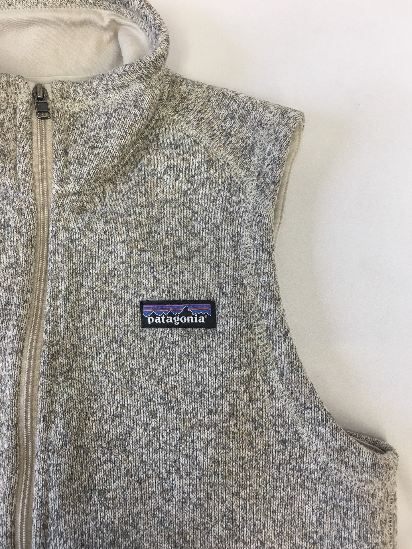 Patagonia Gray Better Sweater Fleece Vest Jacket, Women's Sz. S