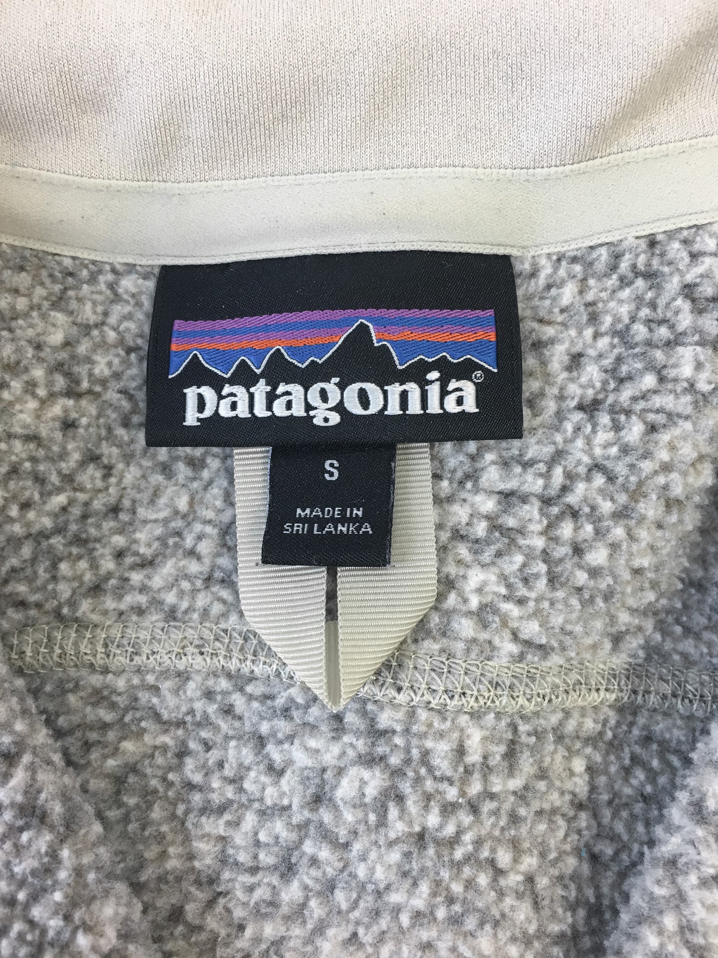 Patagonia Gray Better Sweater Fleece Vest Jacket, Women's Sz. S