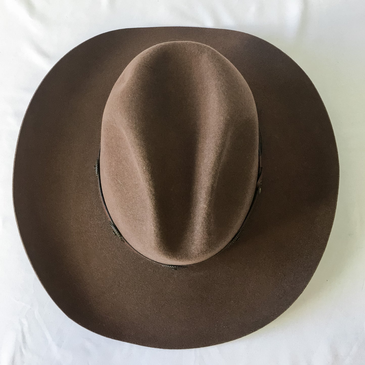 Bailey's Tombstone Brown 2X Wool Blend Cowboy Hat, Sz. 7 5/8