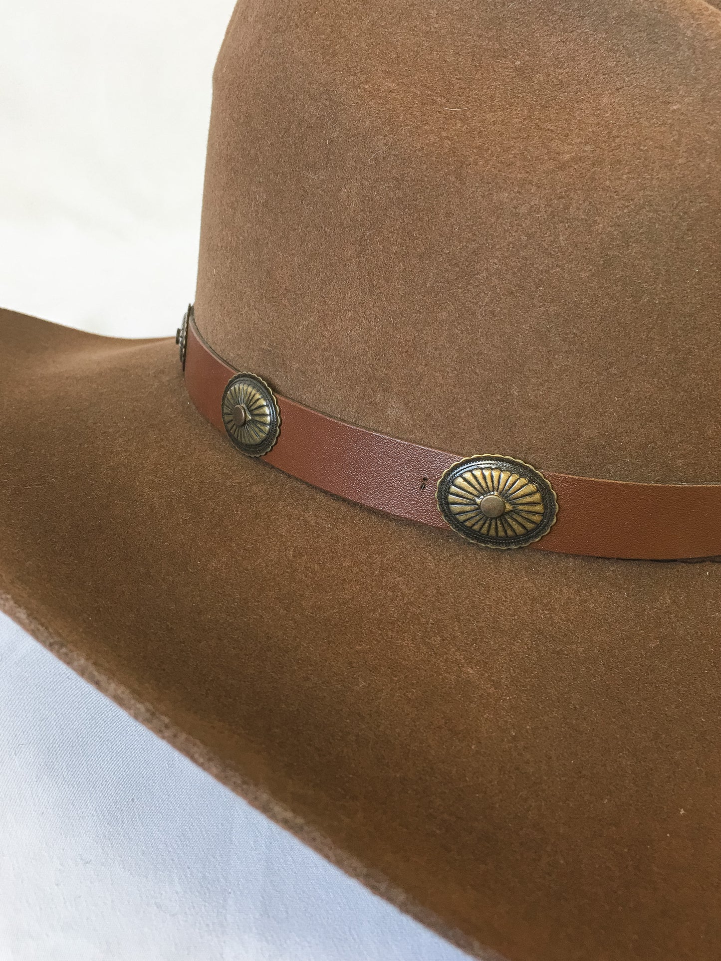 Bailey's Tombstone Brown 2X Wool Blend Cowboy Hat, Sz. 7 5/8